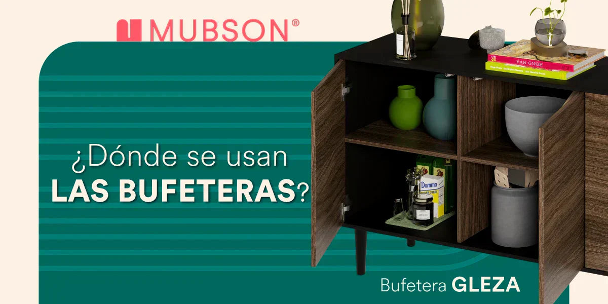 ¿Dónde se usan las bufeteras?