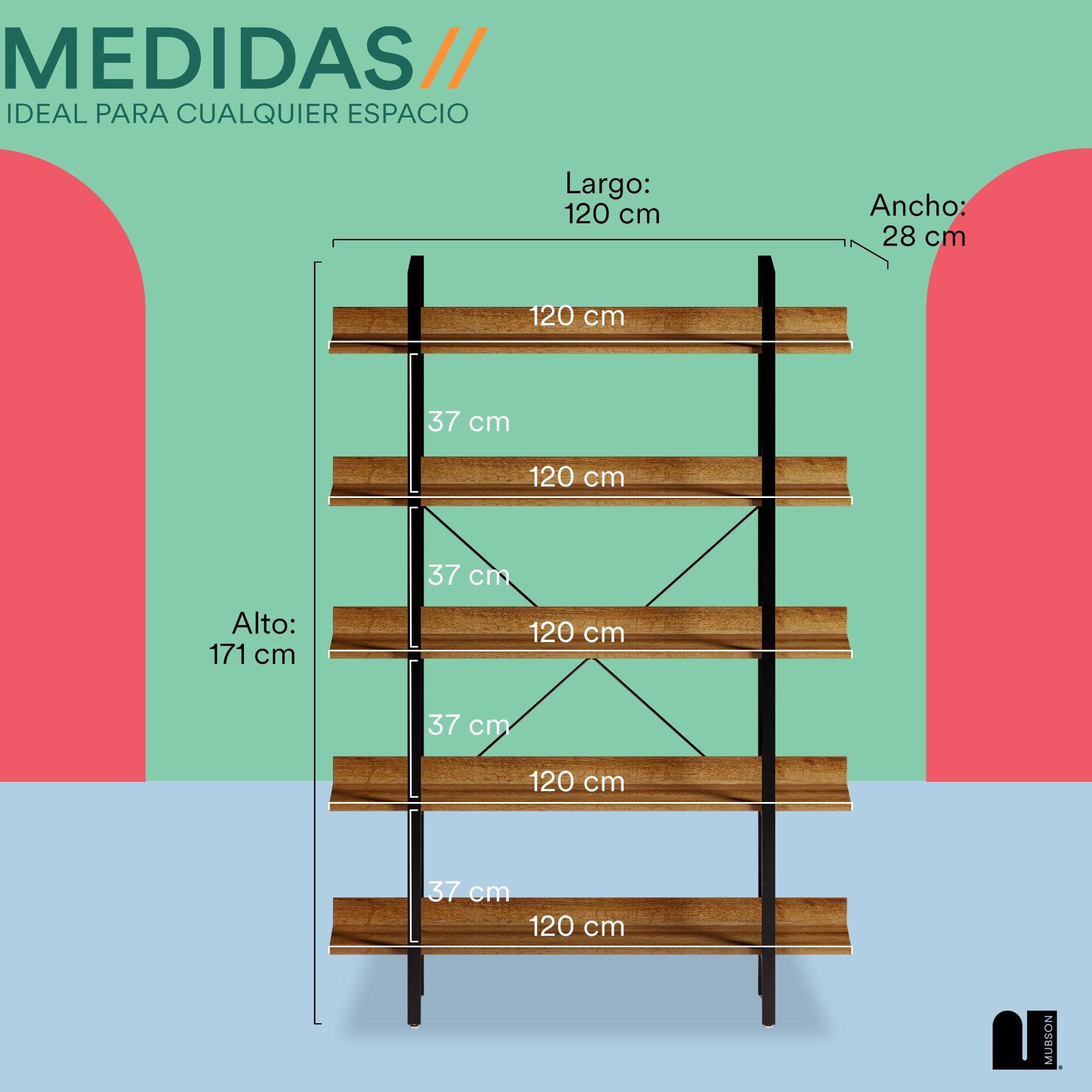 Escritorio en L + Librero Palermo (Set Up para Estudiantes)