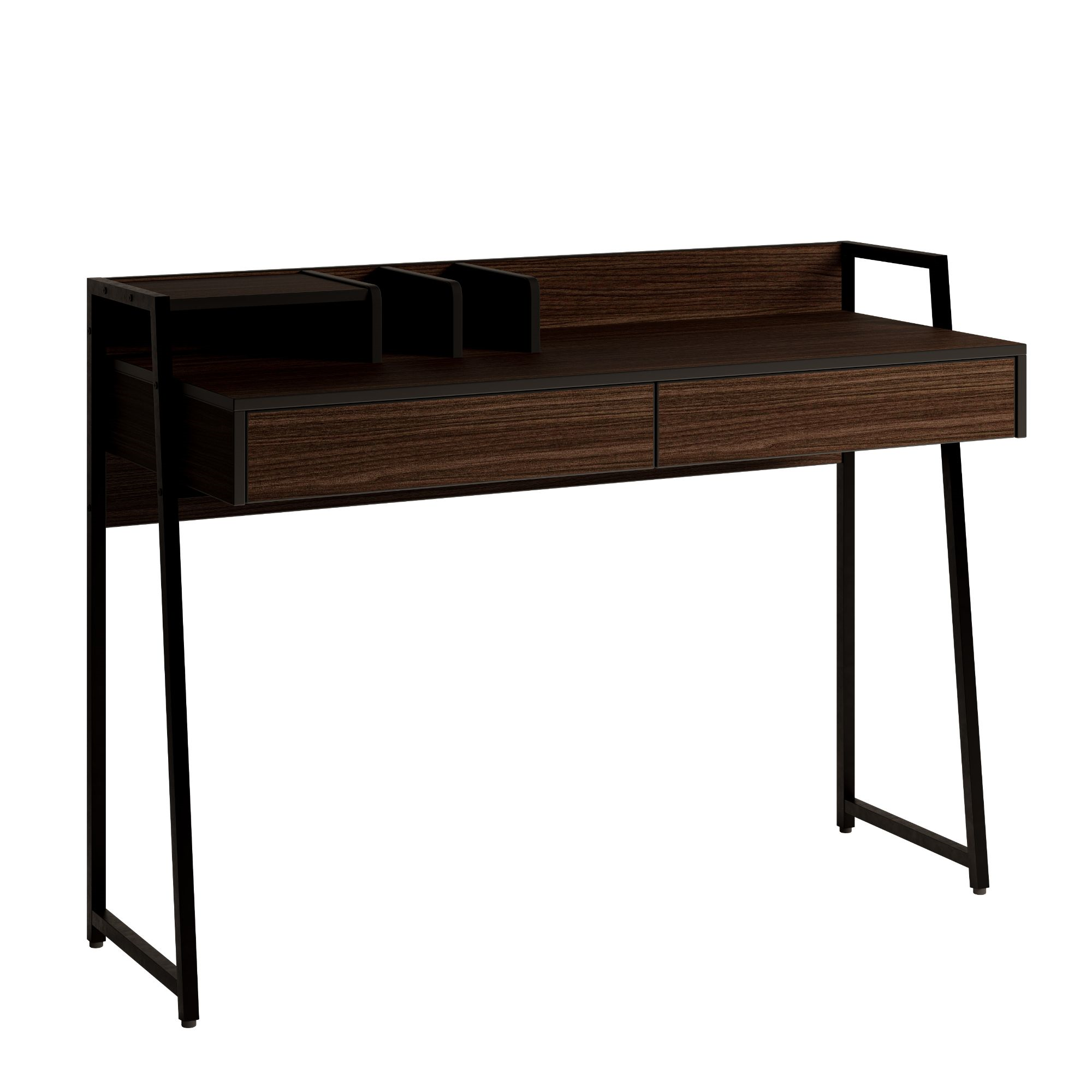 Mubson Escritorio para Laptop con Cajon Doble Maliketh