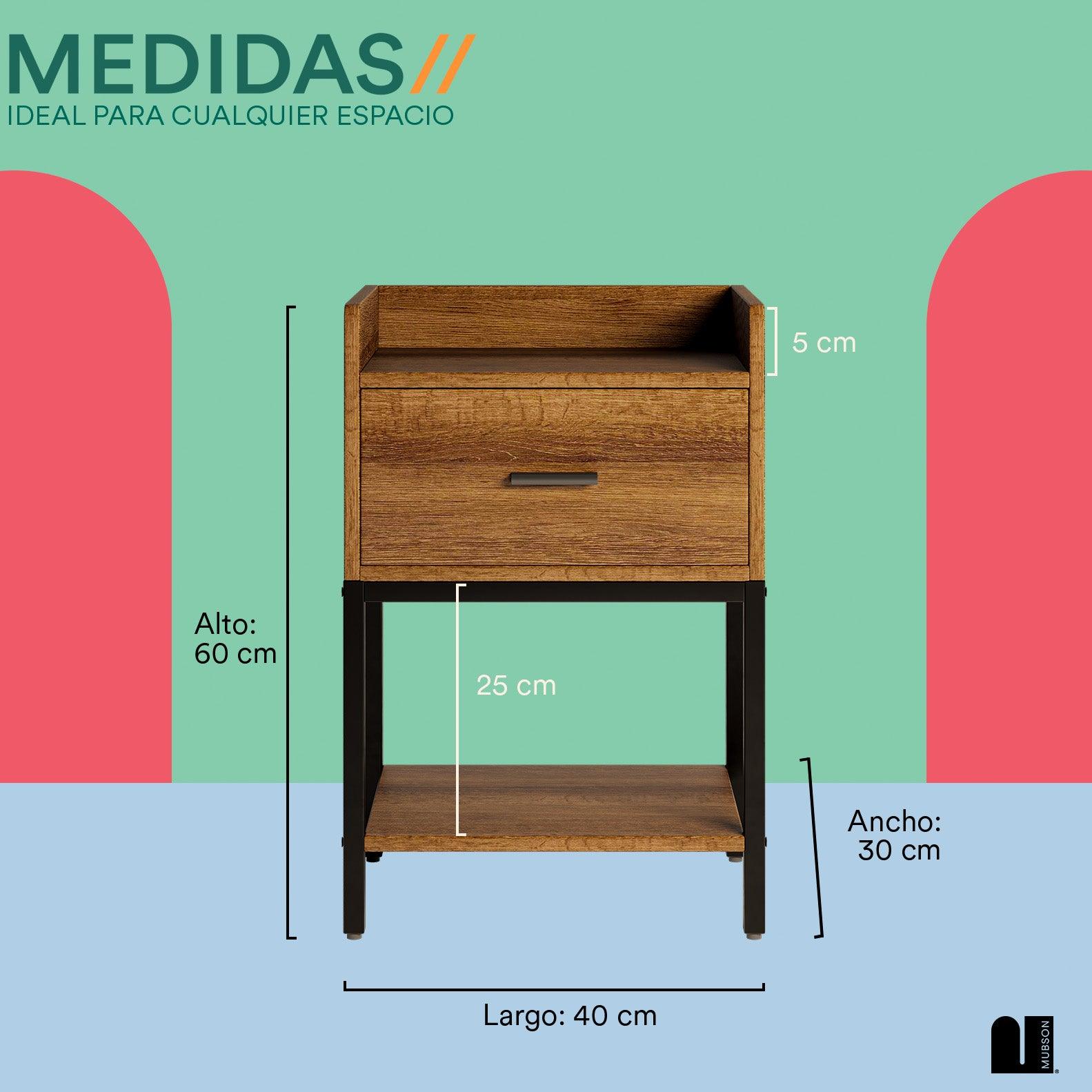 Buro para Recamara. Buro Mesa de Noche Adula