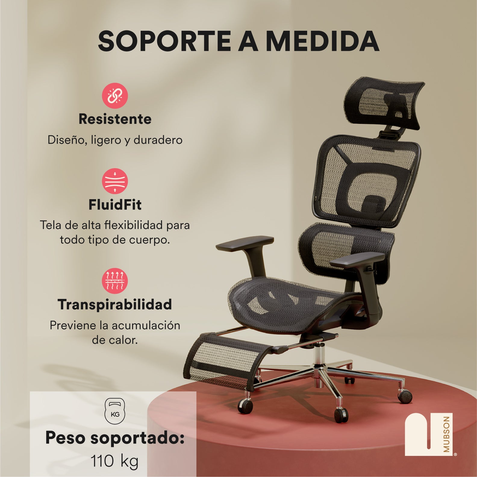Set Up Completo - Escritorio en L + Silla Ergonomica Astra