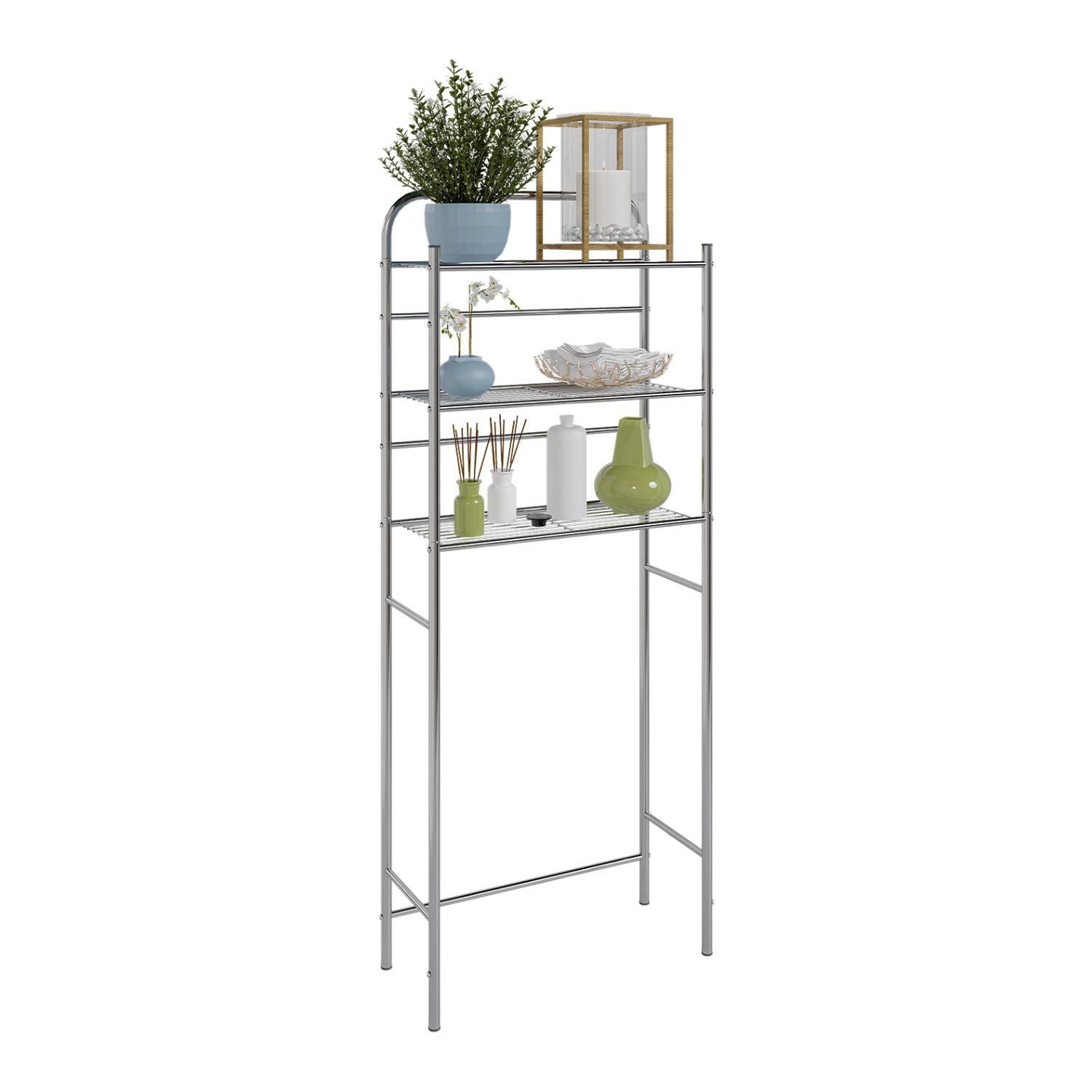 Estante para Baño. Estante Organizador con 3 Repisas Clin