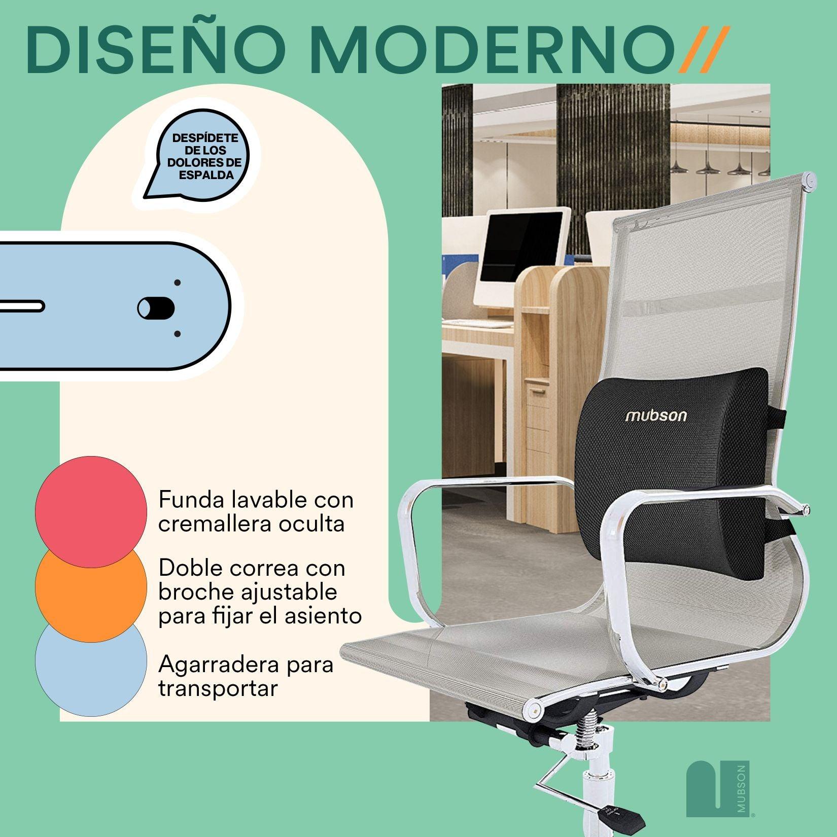 Cojin Lumbar. Cojin para Silla de Oficina con Soporte Lumbar.
