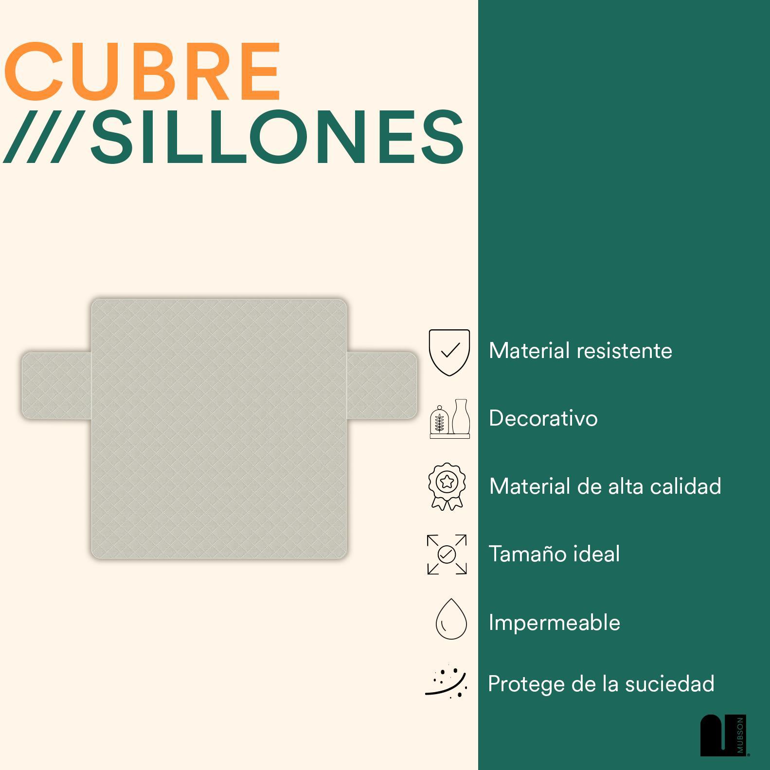 Cubre Sillones. Cubre Sofas Impermeable para 1,2 y 3 Asientos