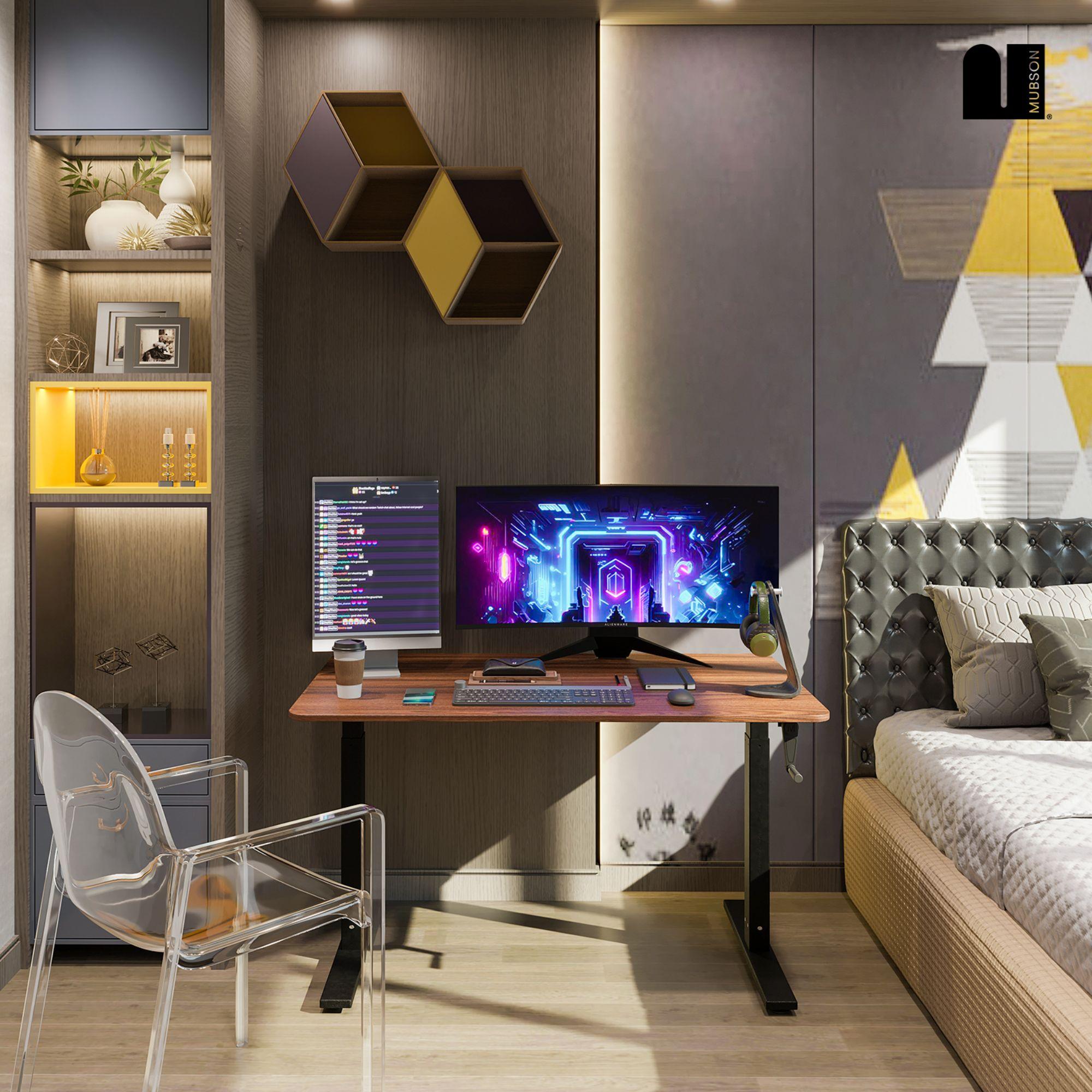 Escritorio Elevable Gamer o de Oficina. Mesa de Trabajo Fazta