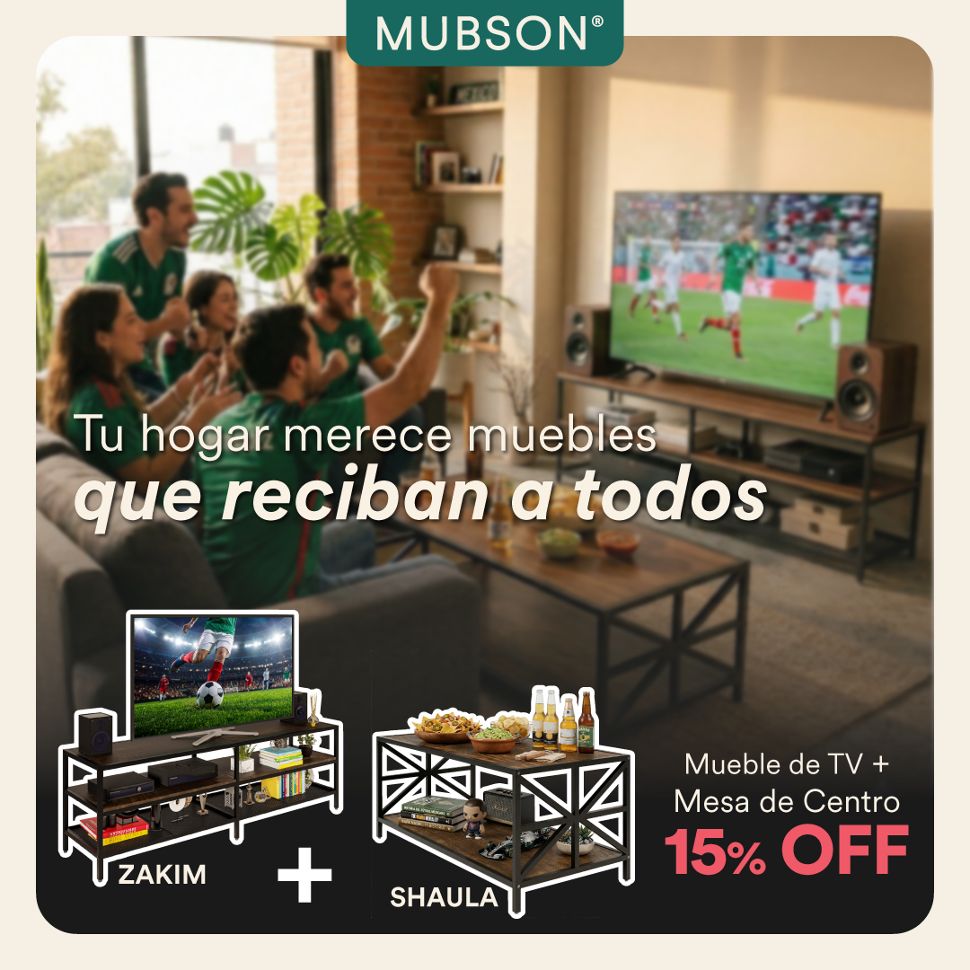 Centro de Entretenimiento - Mesa para TV Zakim + Mesa de Centro Shaula
