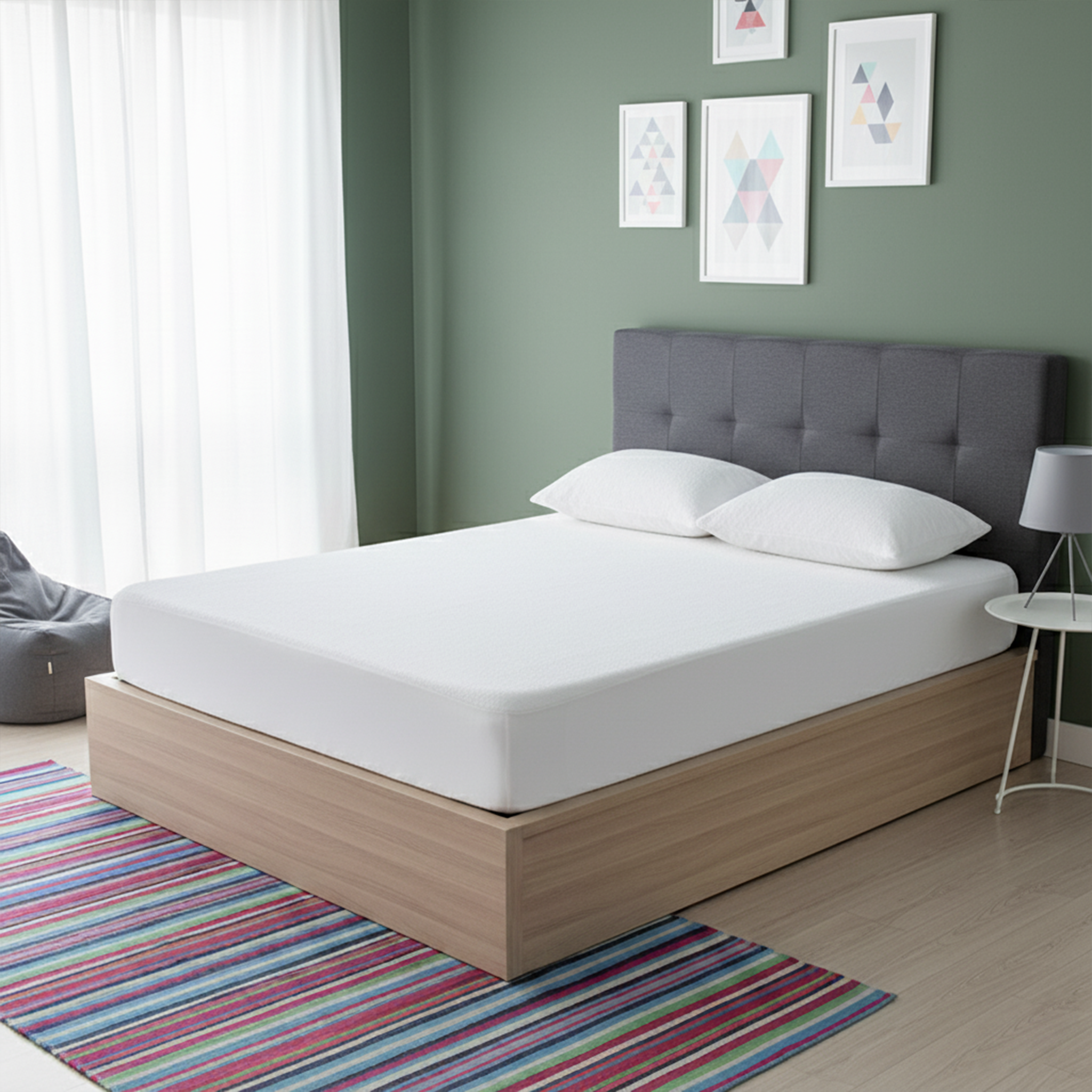 Cubre Colchon. Protector de Colchon Impermeable e Hipoalergenico