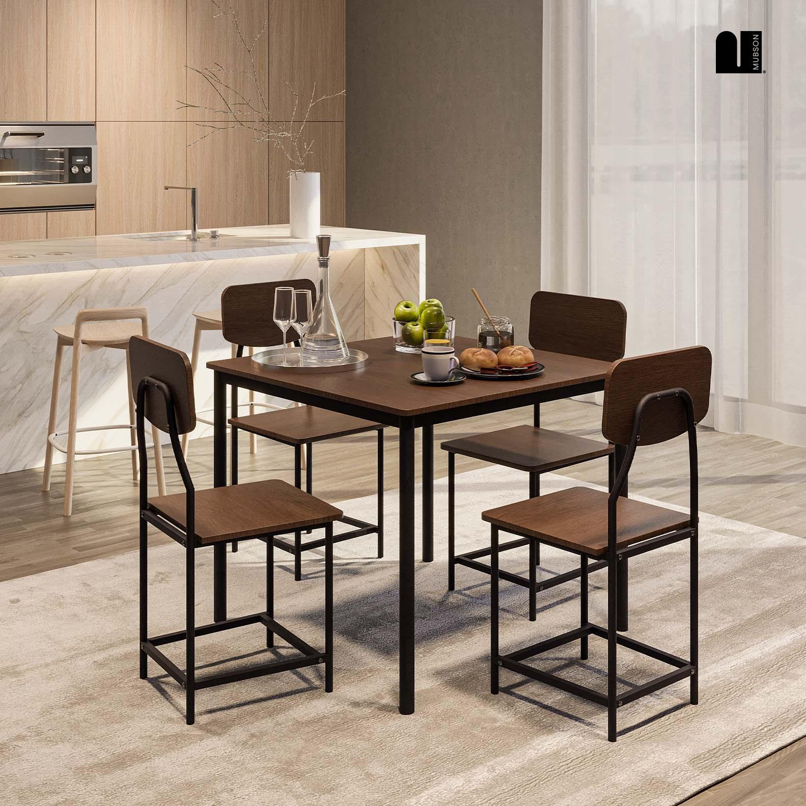 Comedor 4 Sillas Pequeño. Antecomedor Decco