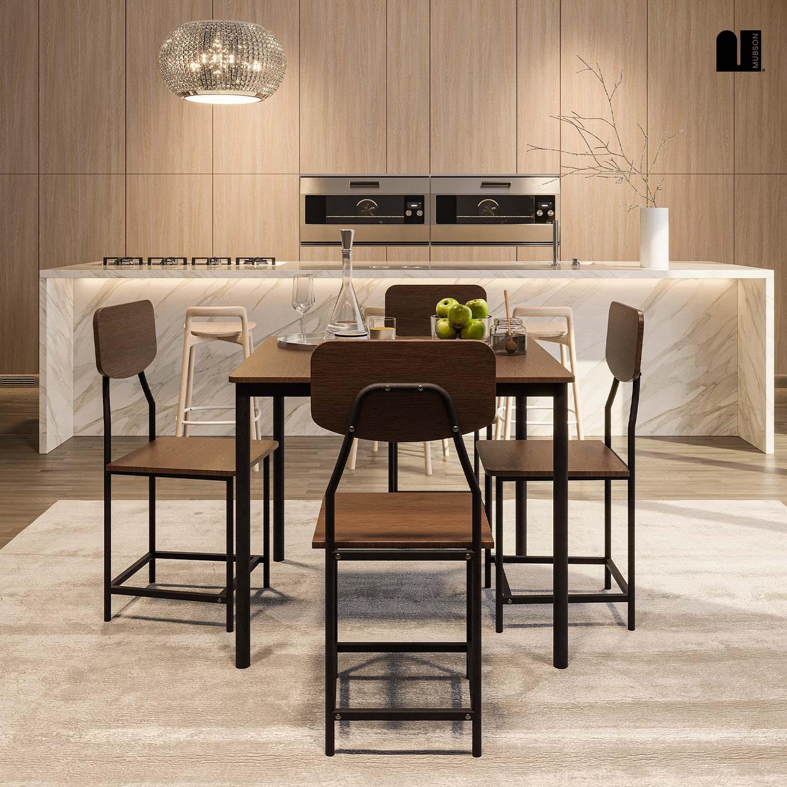 Comedor 4 Sillas Pequeño. Antecomedor Decco