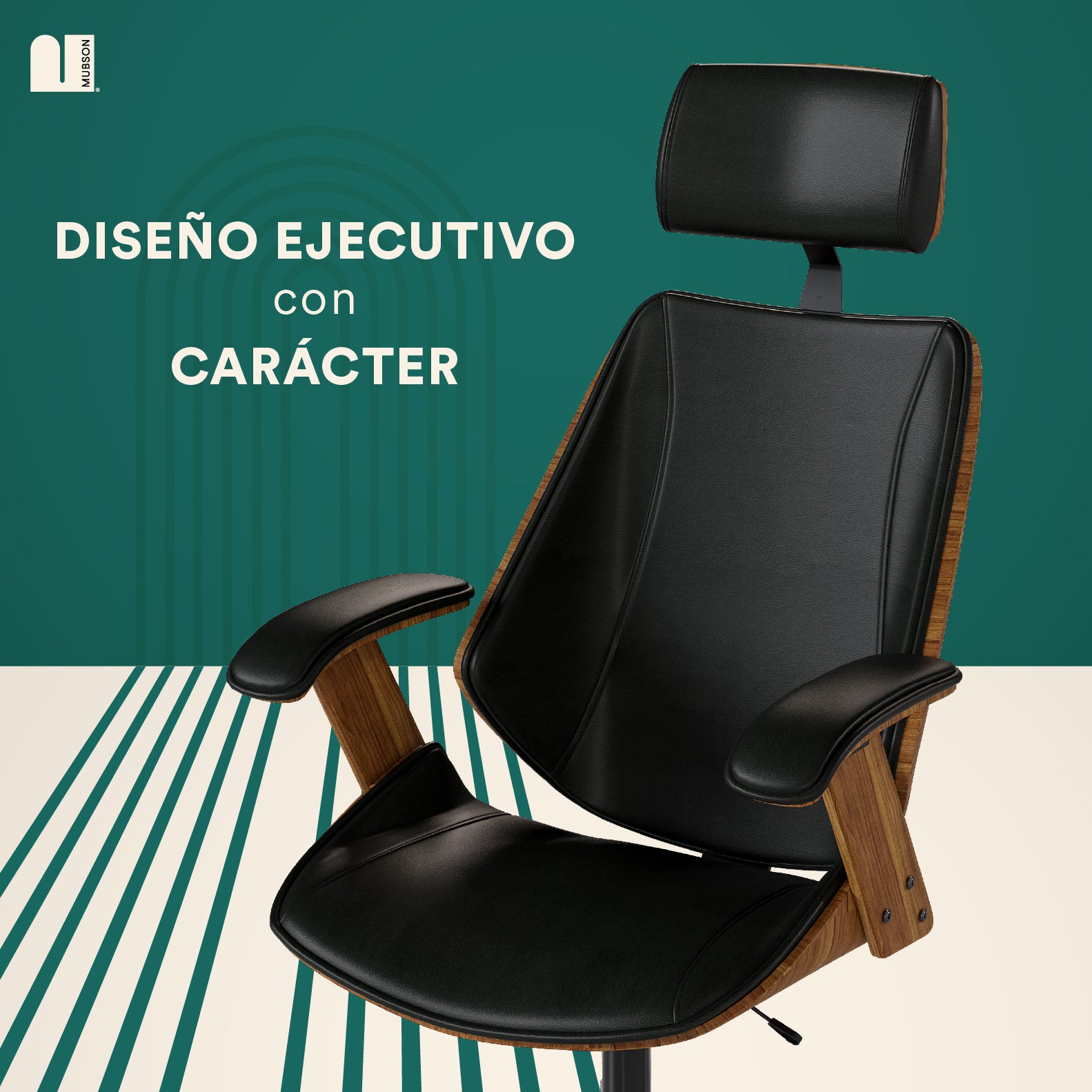 MUBSON Silla de Oficina Ergonómica Elan