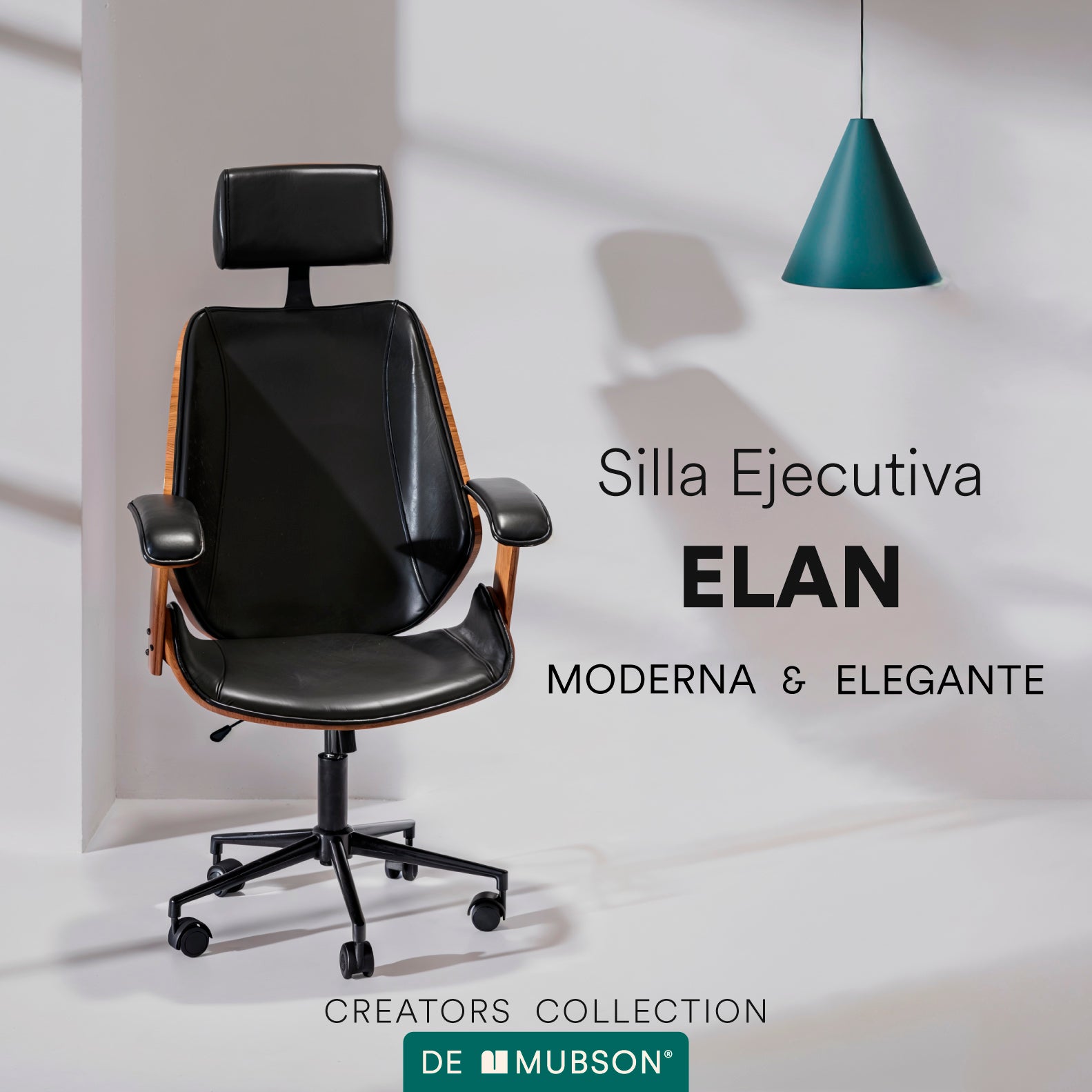 MUBSON Silla de Oficina Ergonómica Elan