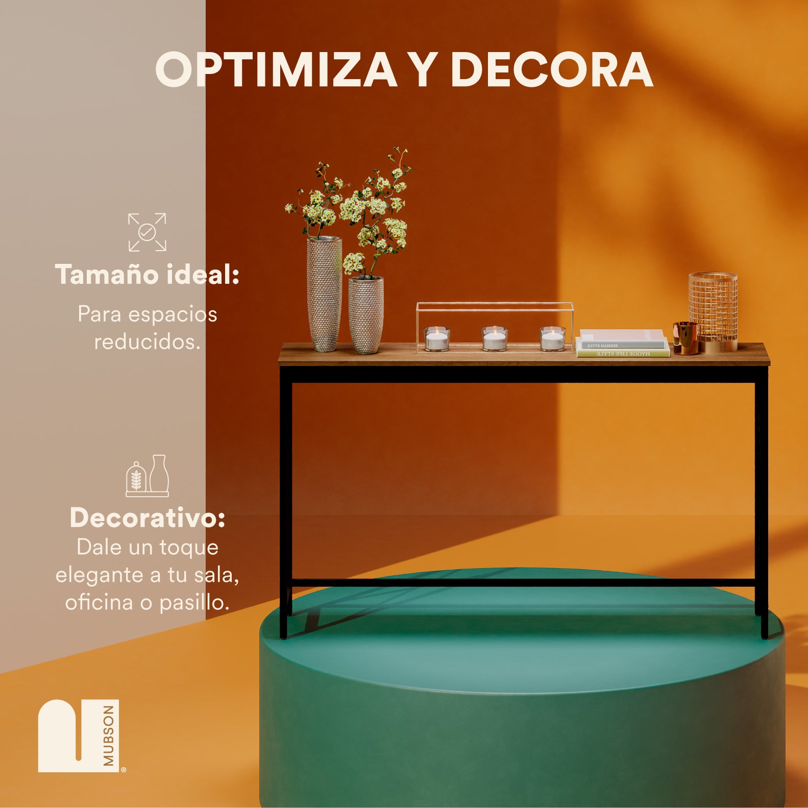 Credenza Recibidor para Sala o Pasillo. Bufetera para Comedor Rekka