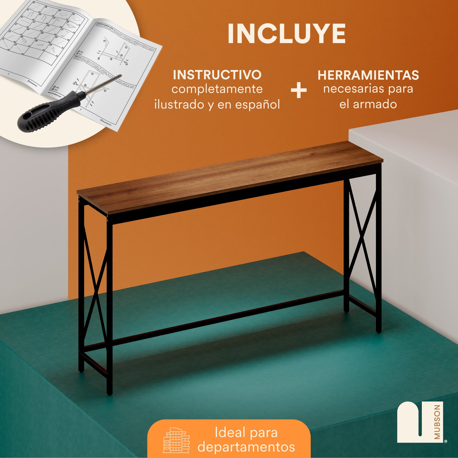 Credenza Recibidor para Sala o Pasillo. Bufetera para Comedor Rekka