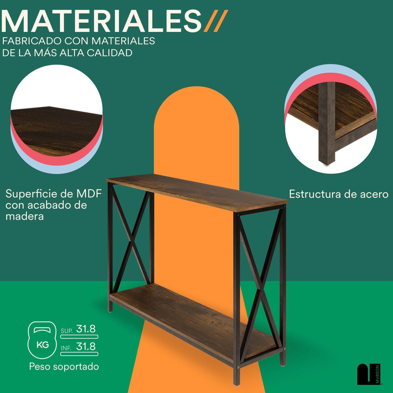 Credenza Recibidor para Sala, Recamara o Pasillo. Bufetera Galeon