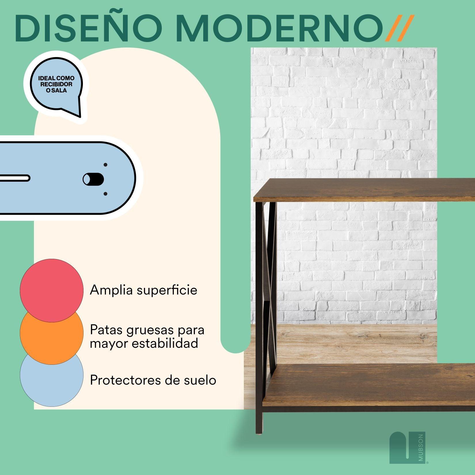 Credenza Recibidor para Sala, Recamara o Pasillo. Bufetera Galeon