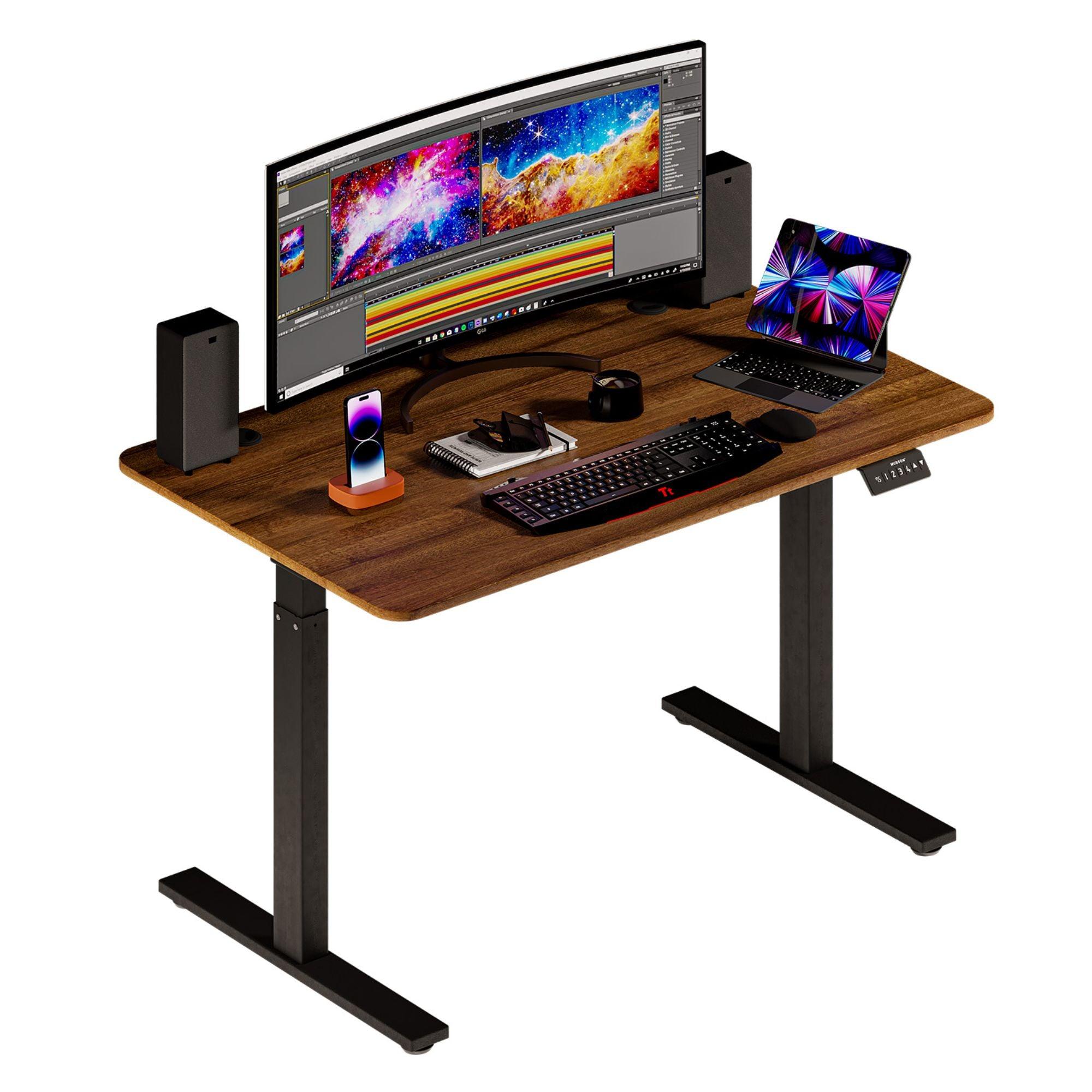Escritorio Elevable Automático Gamer o de Oficina. Mesa de Trabajo Grim