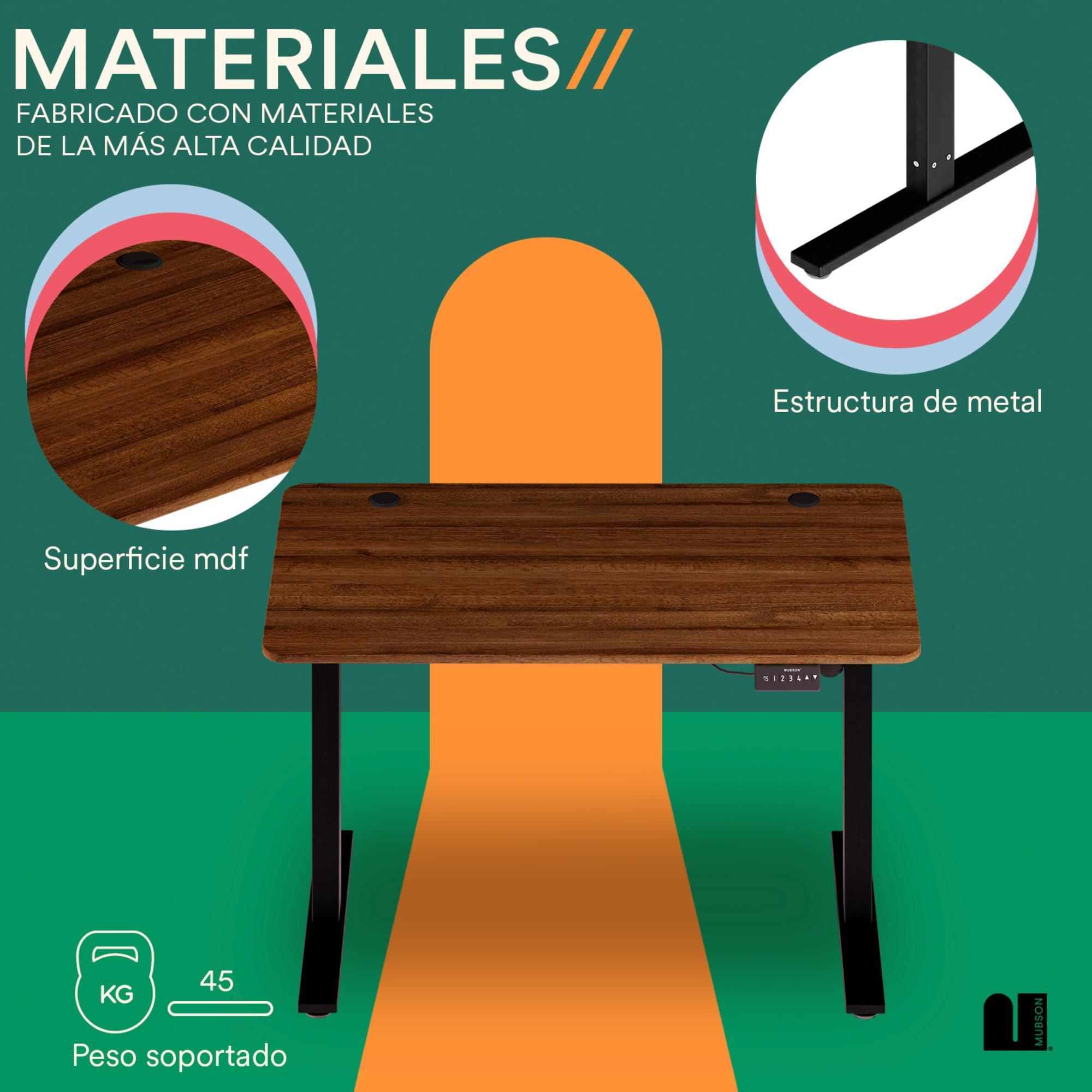 Escritorio Elevable Automático Gamer o de Oficina. Mesa de Trabajo Mako