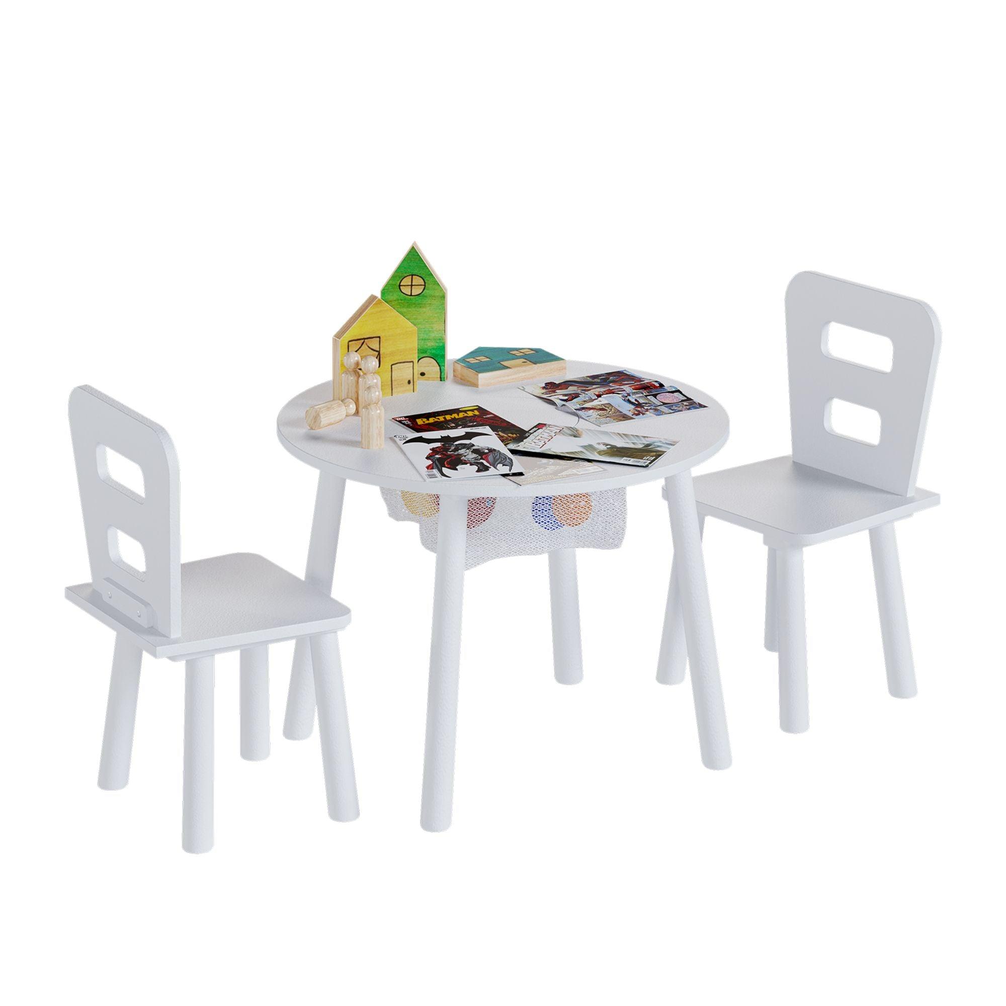 Mesa para Niños. Mesa Infantil con 2 Sillas Kami