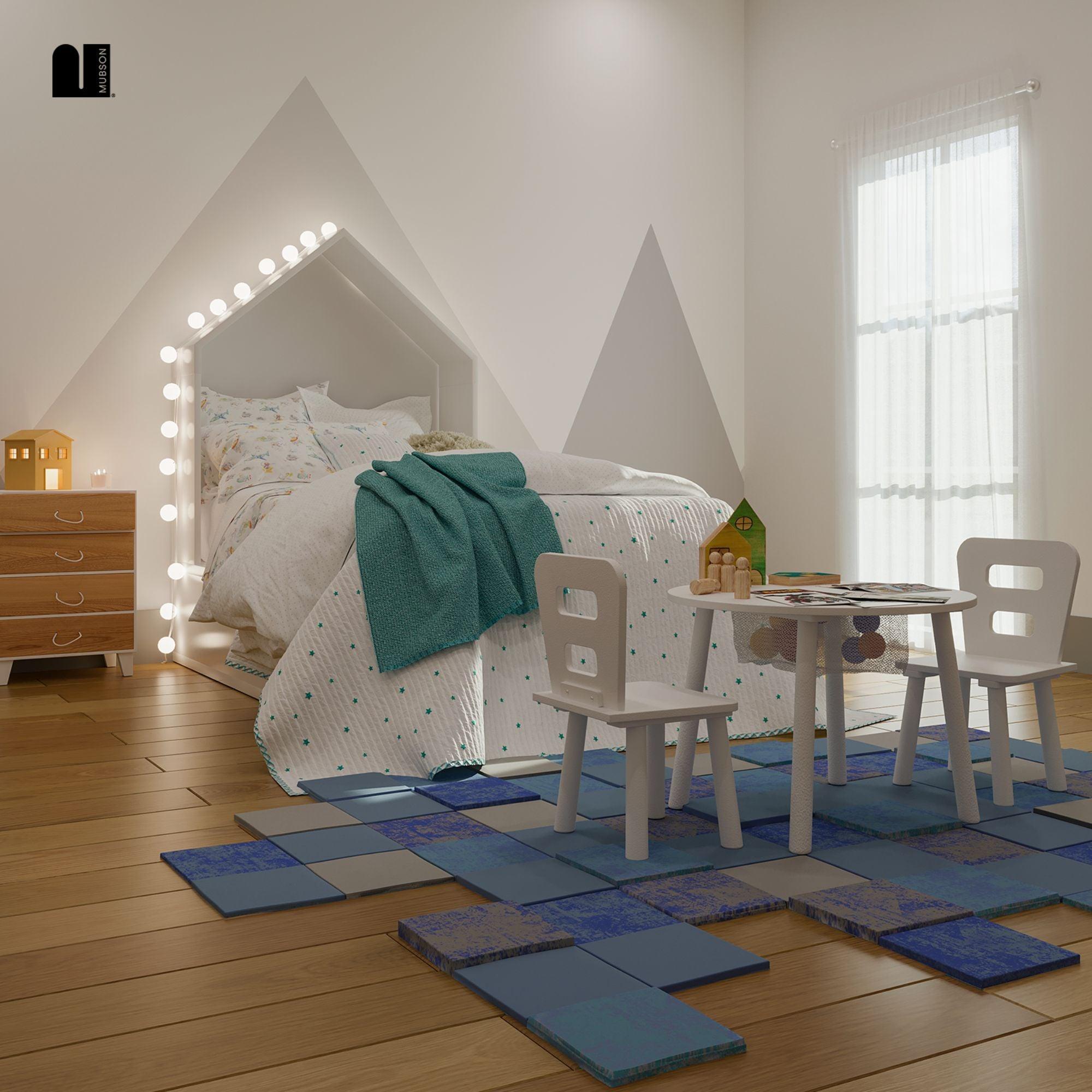 Mesa para Niños. Mesa Infantil con 2 Sillas Kami