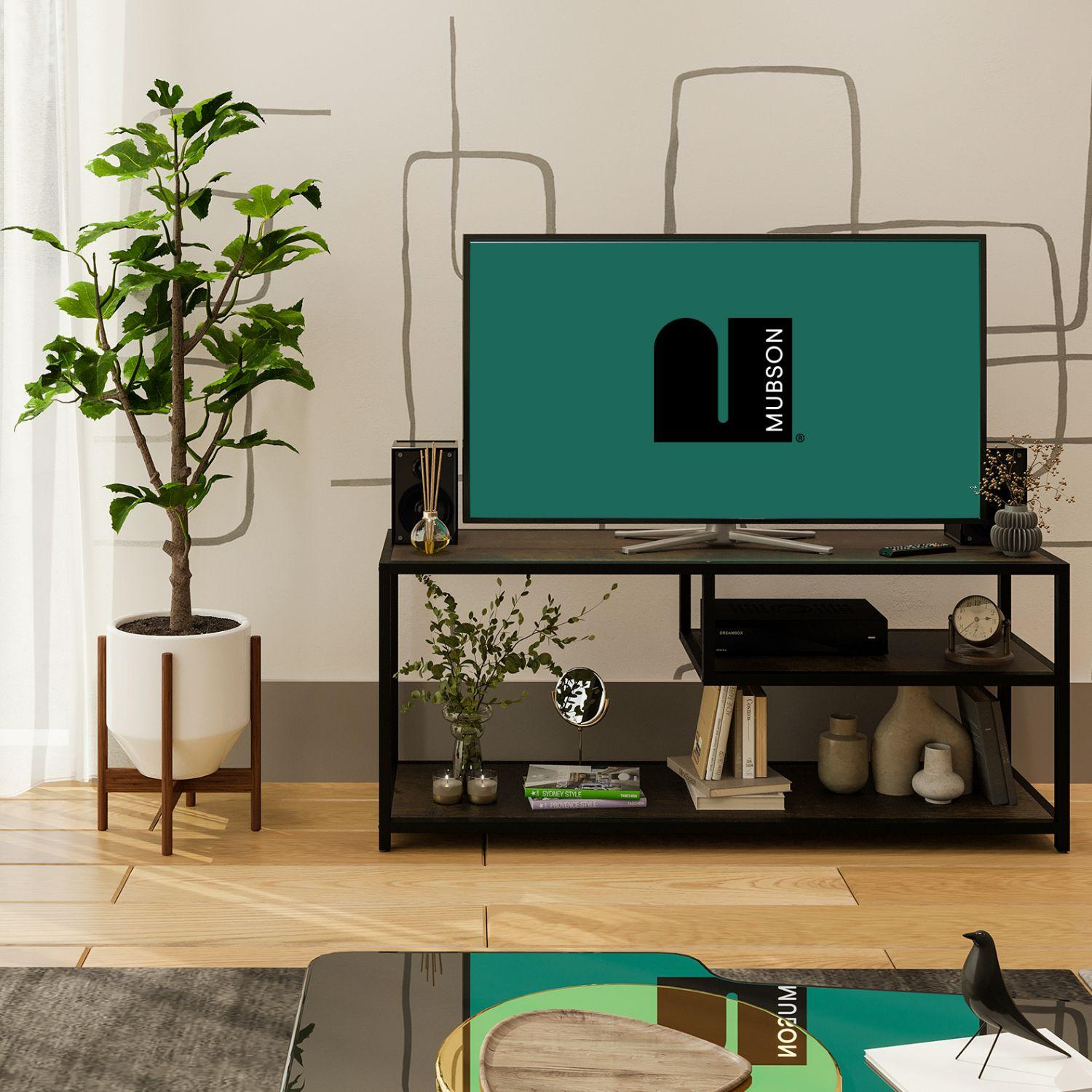 Mesa para TV. Centro de Entretenimiento Leiden