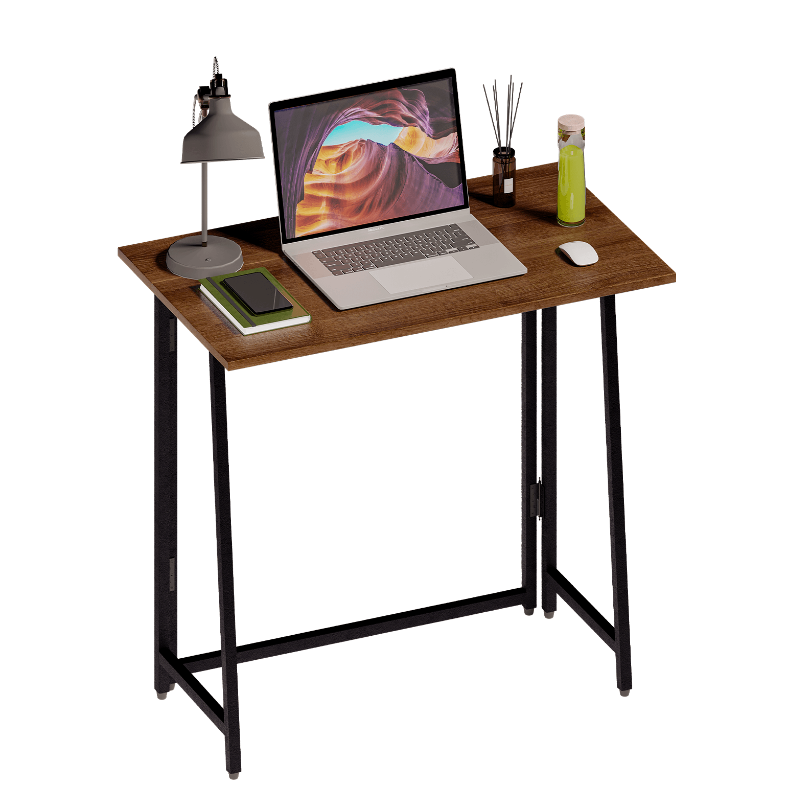 Escritorio para Computadora Minimalista. Escritorio Plegable Luzda