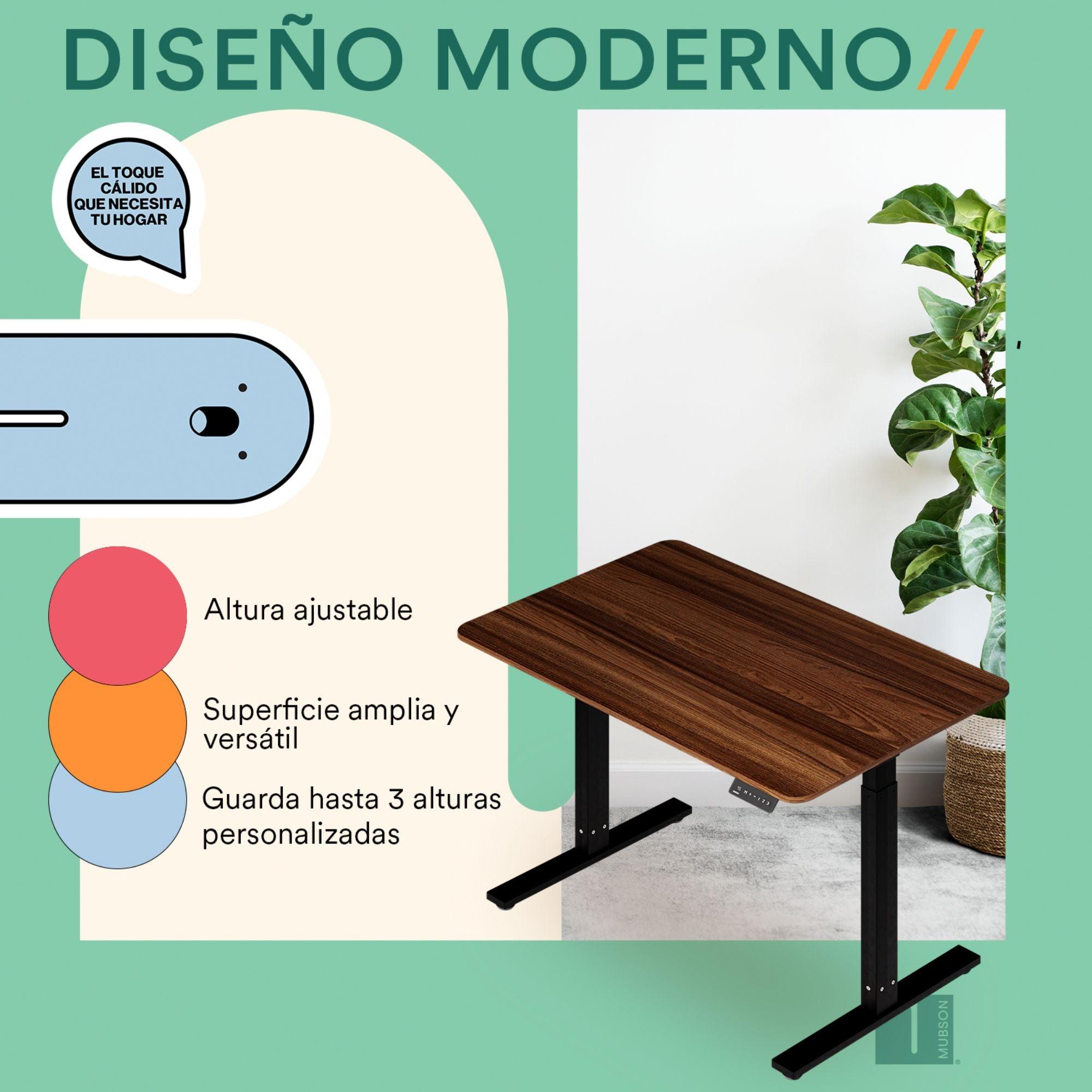 Escritorio Elevable Automático Gamer o de Oficina. Mesa de Trabajo Mako