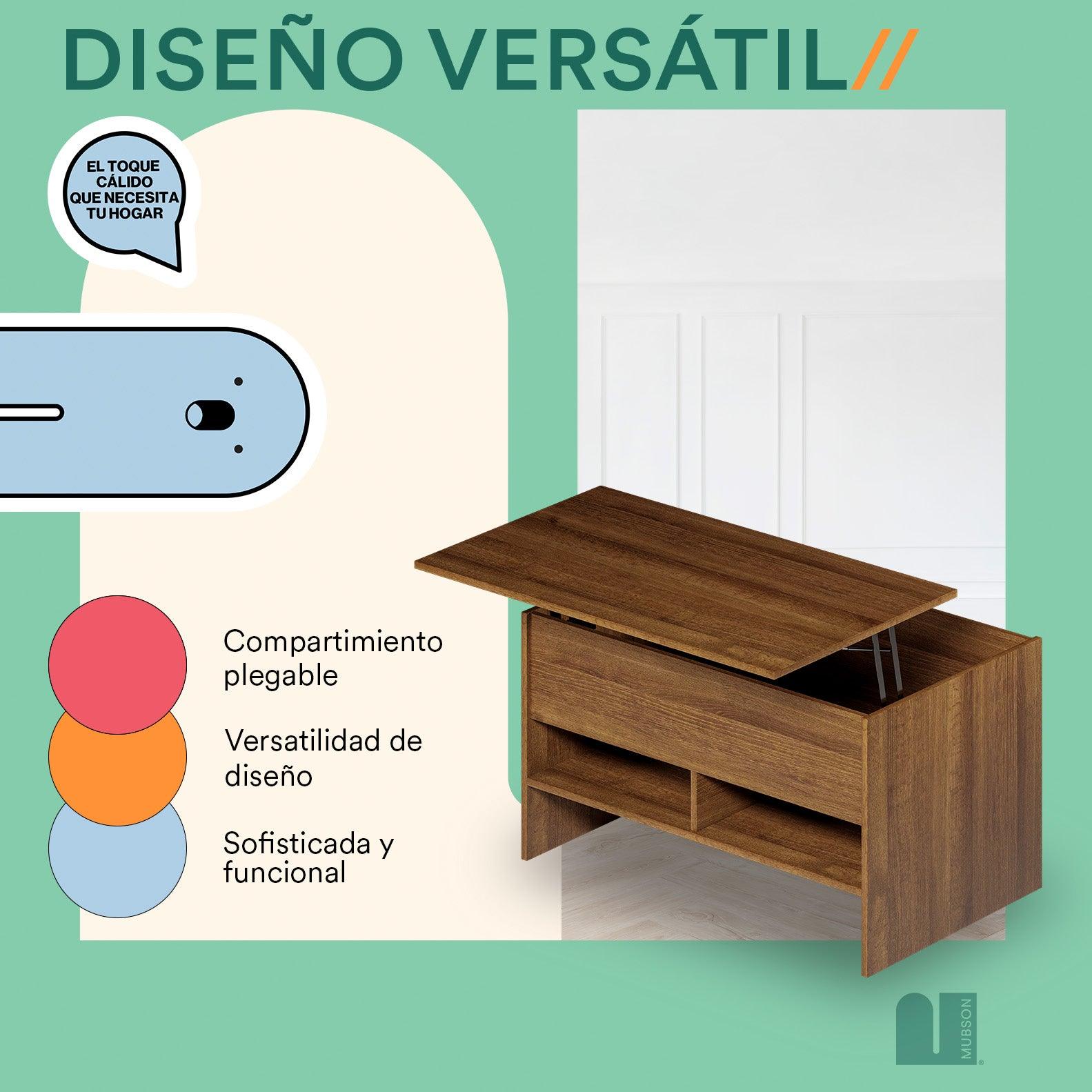 Mesa de Centro con compartimento secreto. Mesa de Centro para Sala Maroni