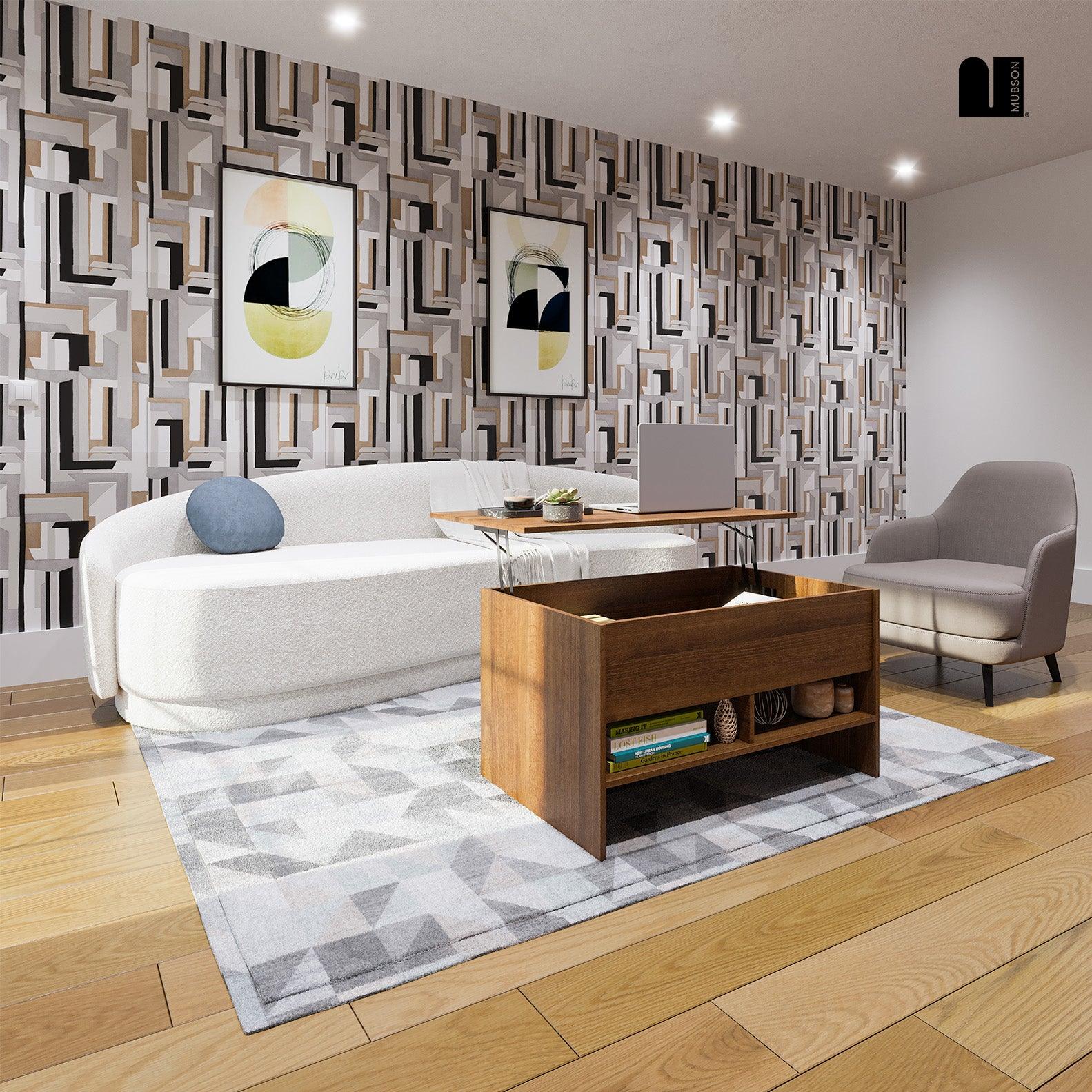 Mesa de Centro con compartimento secreto. Mesa de Centro para Sala Maroni