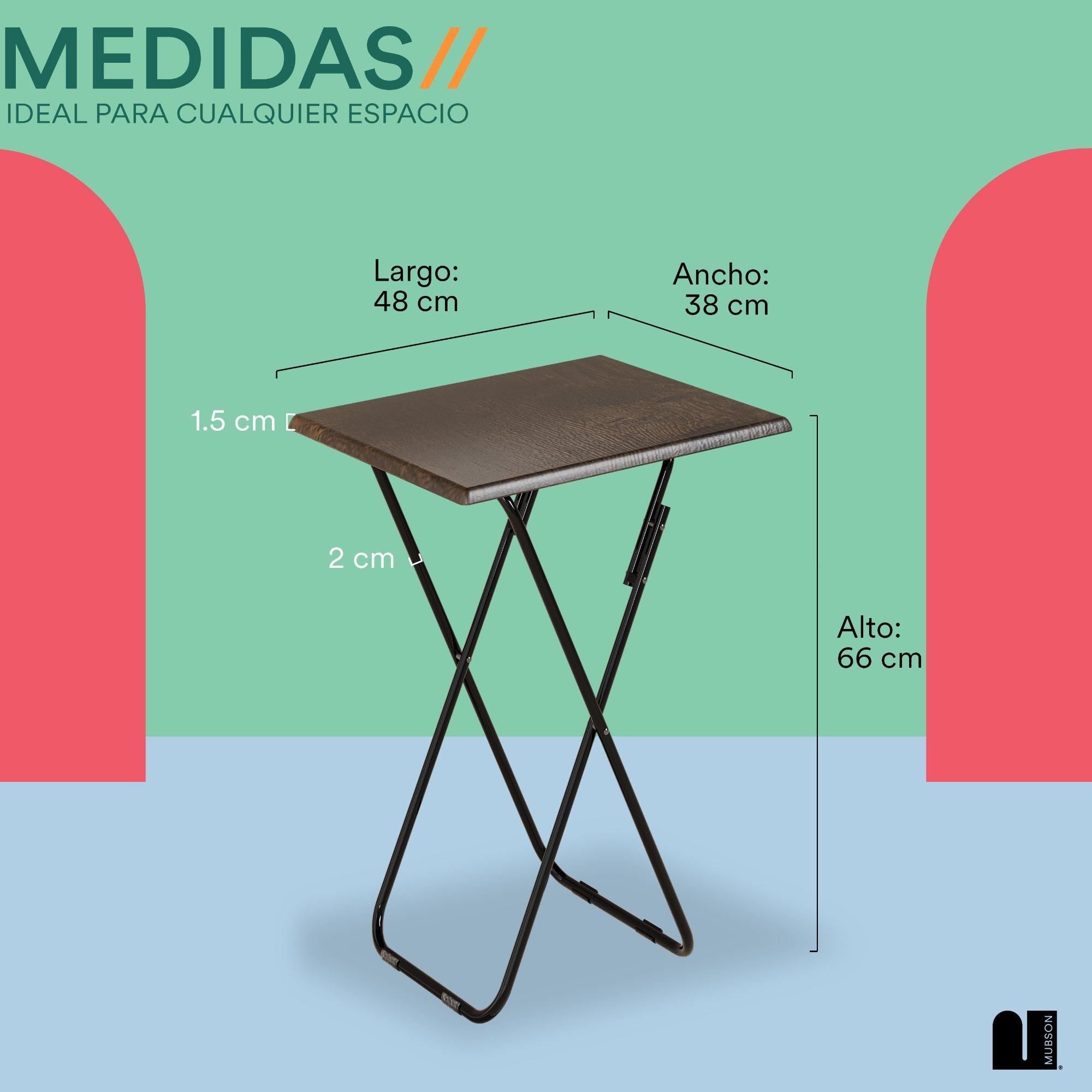 Mesa Plegable. Mesa Auxiliar Multiusos Otami