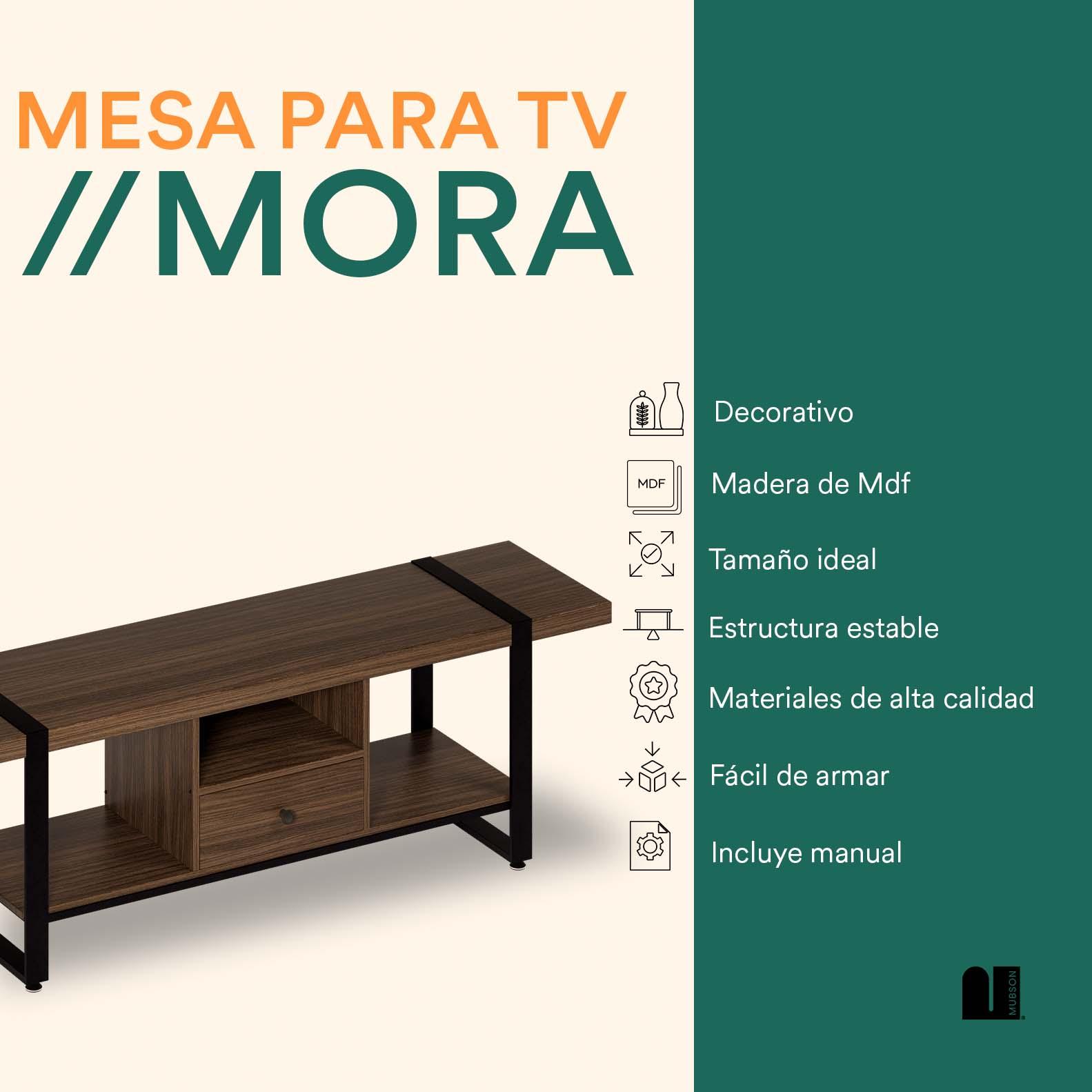 Mubson Mueble para TV. Centro de Entretenimiento Mora