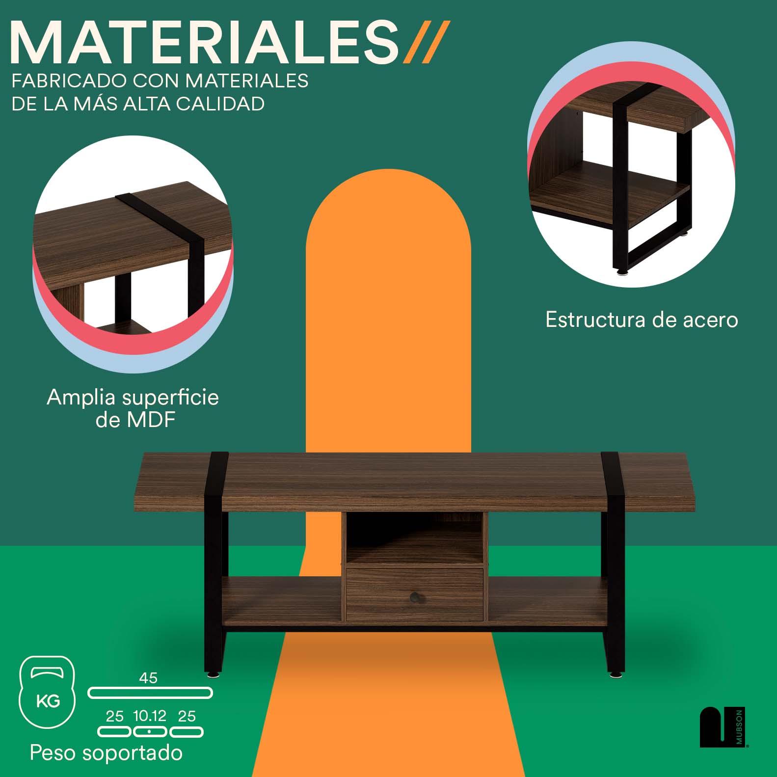 Mubson Mueble para TV. Centro de Entretenimiento Mora