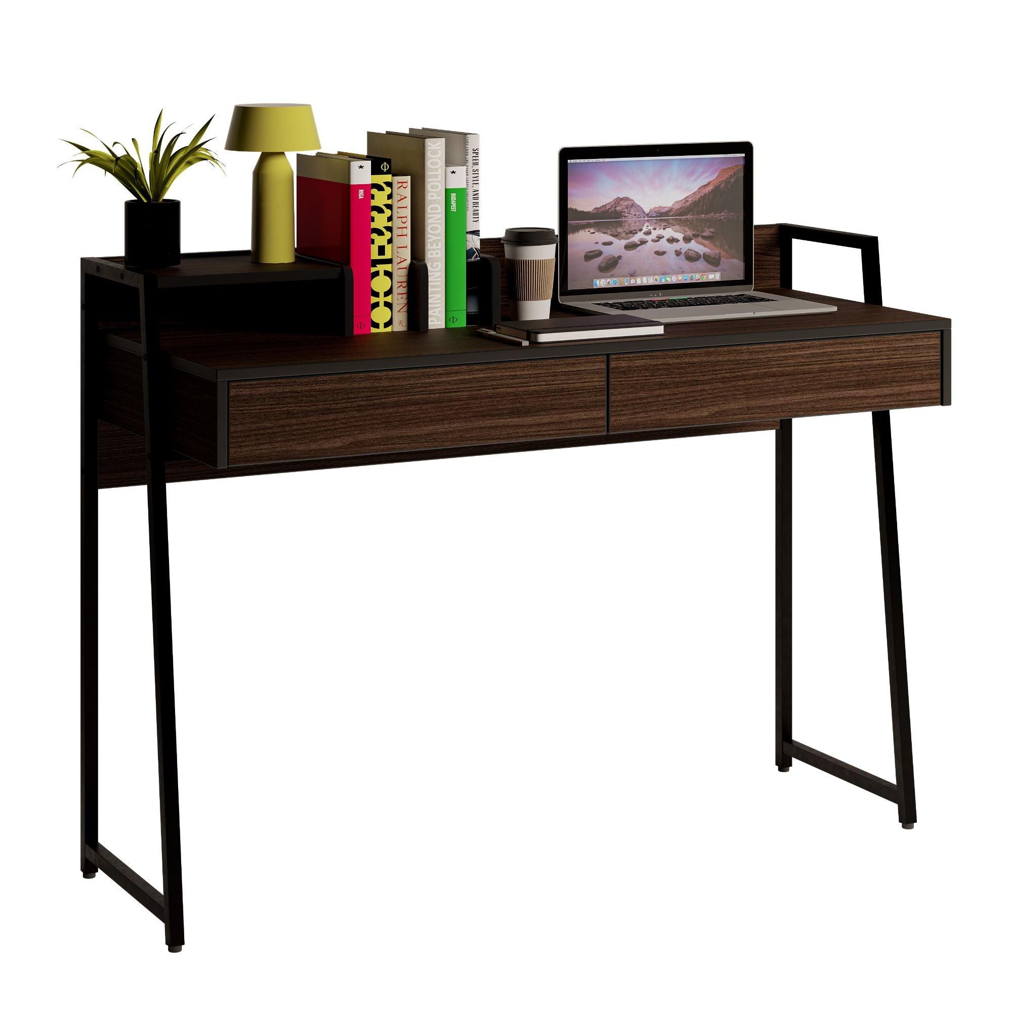 Escritorio para Computadora Minimalista. Escritorio con Cajones Maliketh