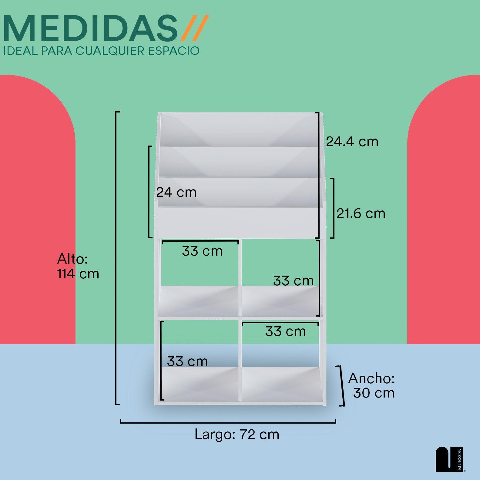 Librero para Niños. Librero Organizador Infantil Nabi