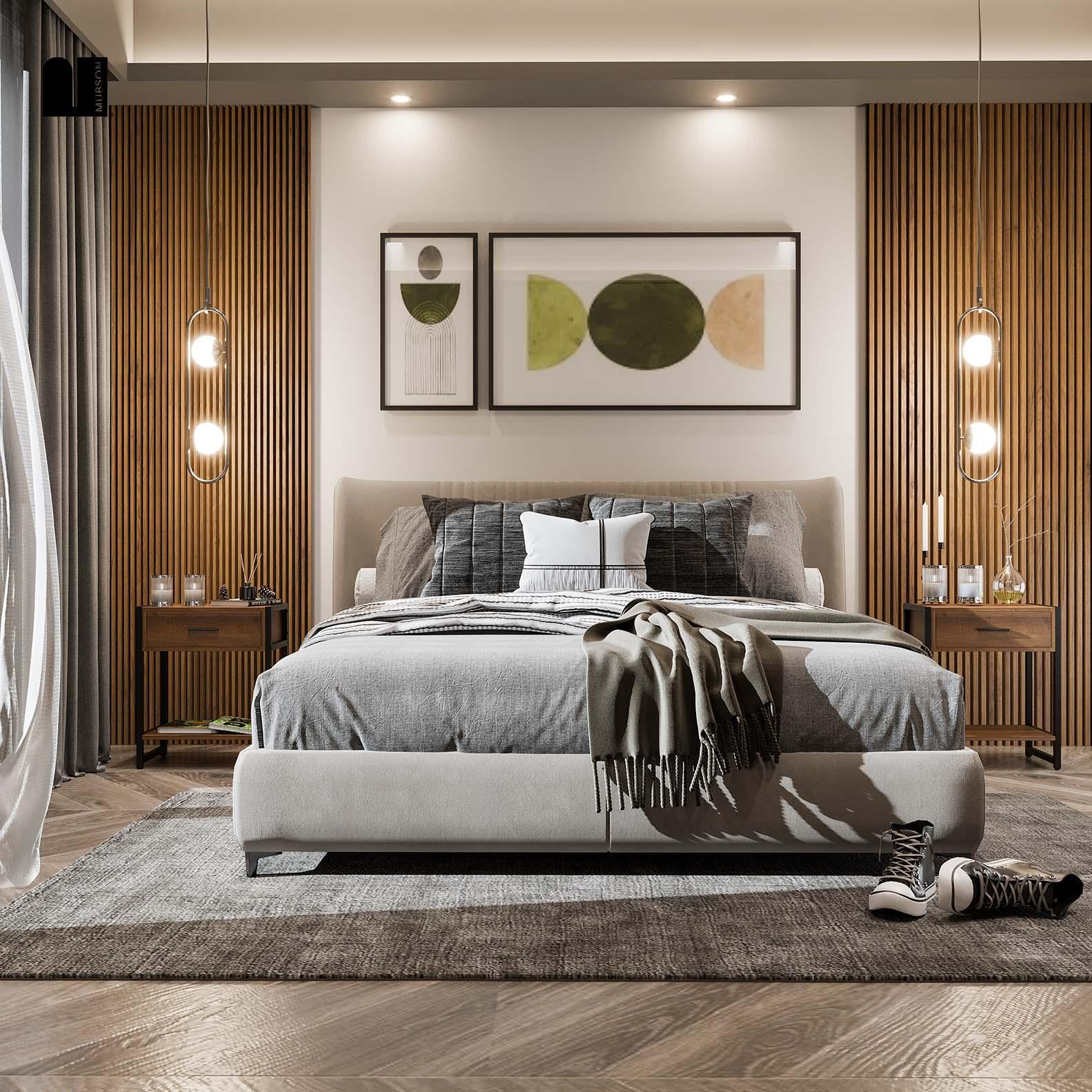 Buro para Recamara. Buro Mesa de Noche Con Cajón Naha