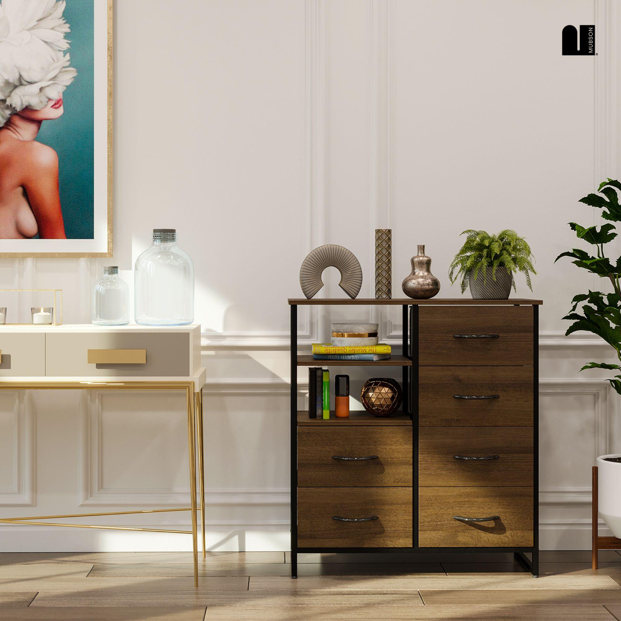 Cajonera. Comoda de Madera con 6 Cajones. Chifonier Osan