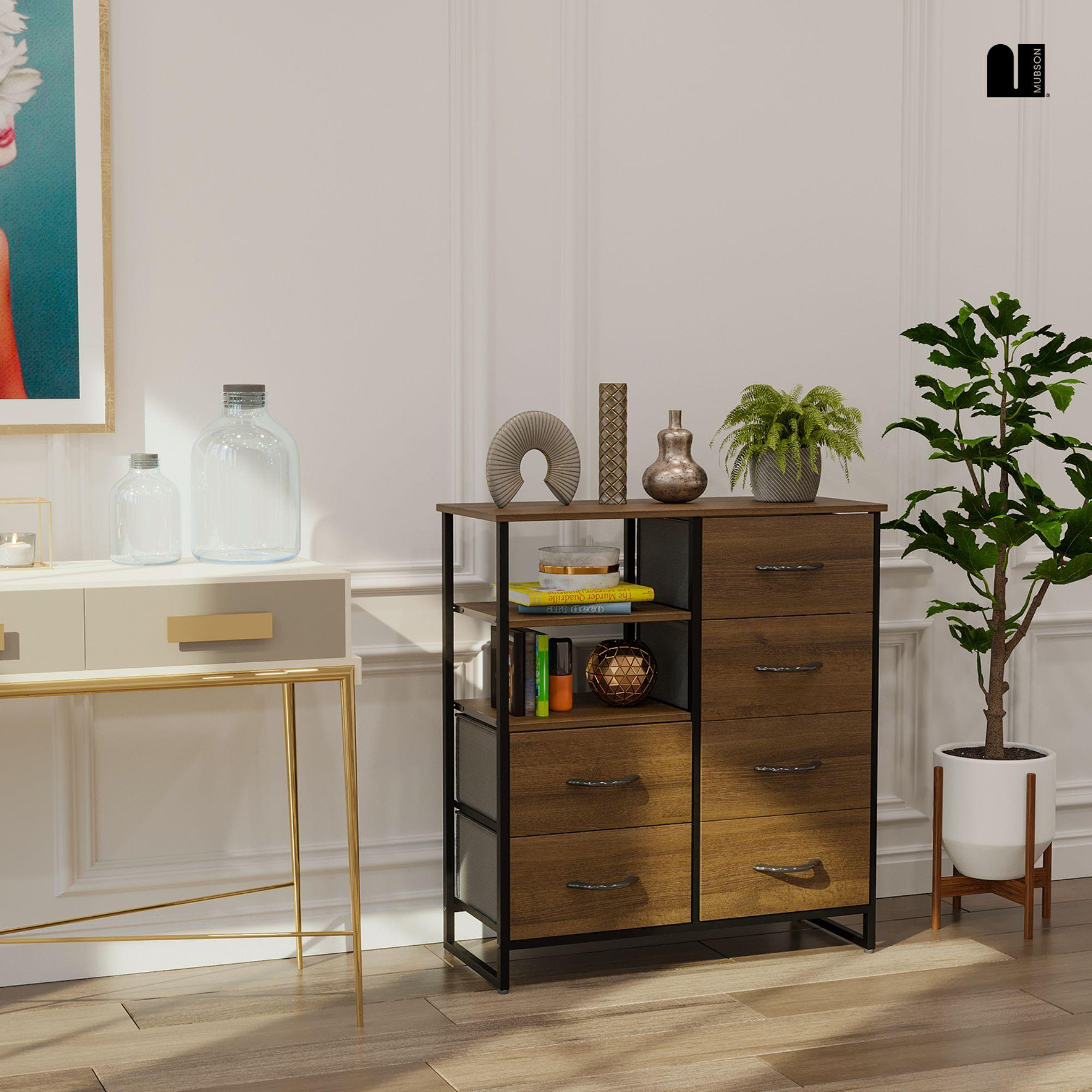 Cajonera. Comoda de Madera con 6 Cajones. Chifonier Osan