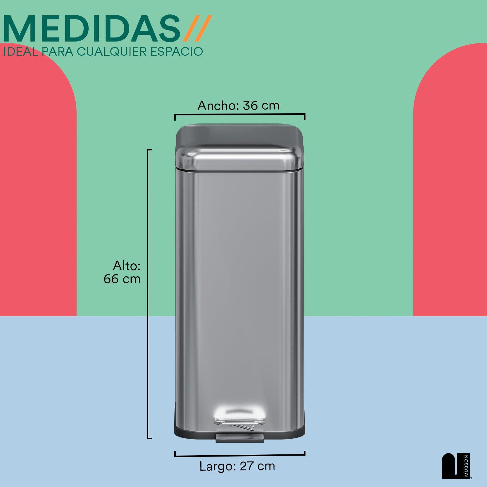 #Tamaño_30L #Estilo_Rectangular