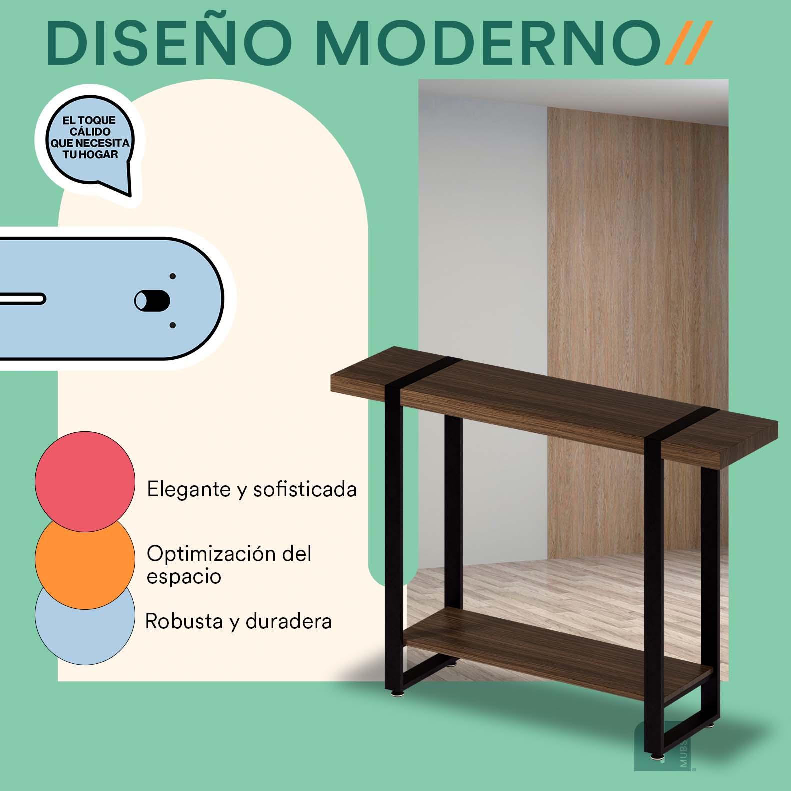 Credenza Recibidor Doble para Sala o Pasillo. Bufetera para Comedor Renna
