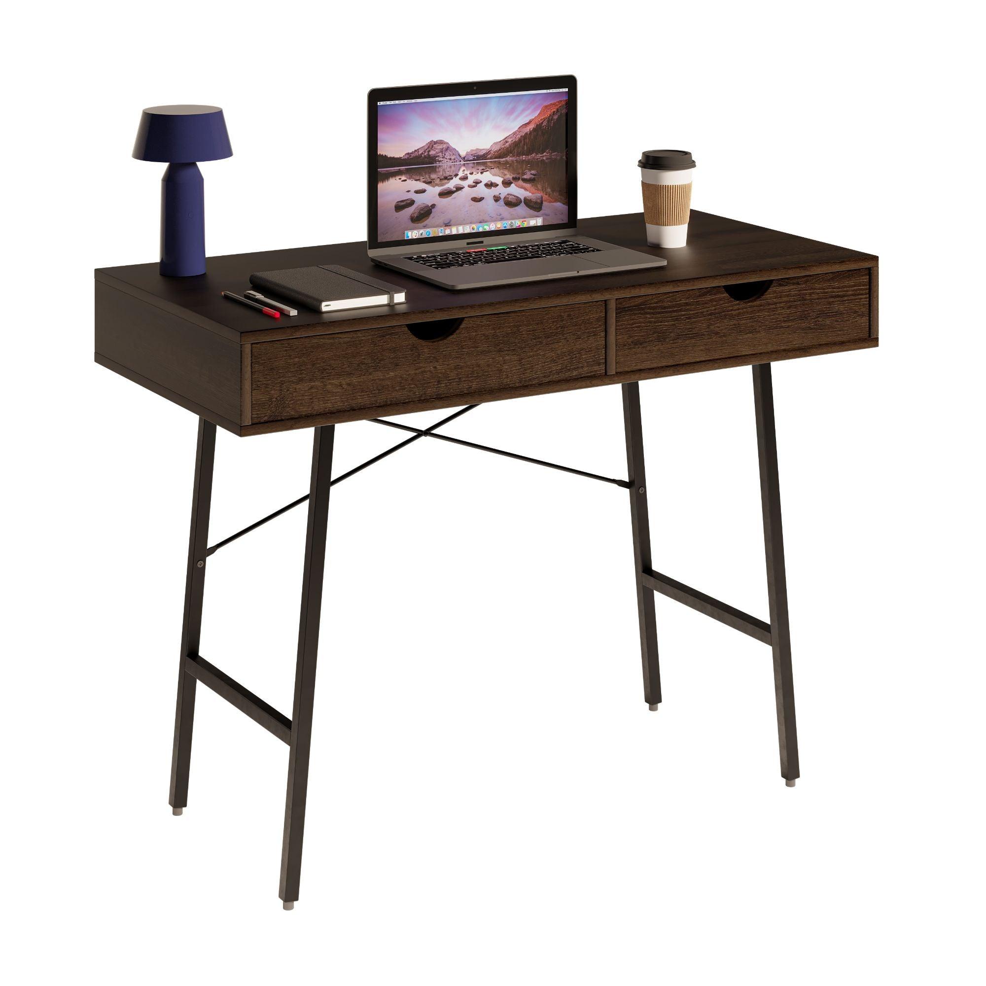 Escritorio para Computadora Minimalista. Escritorio con Cajones Sekiro