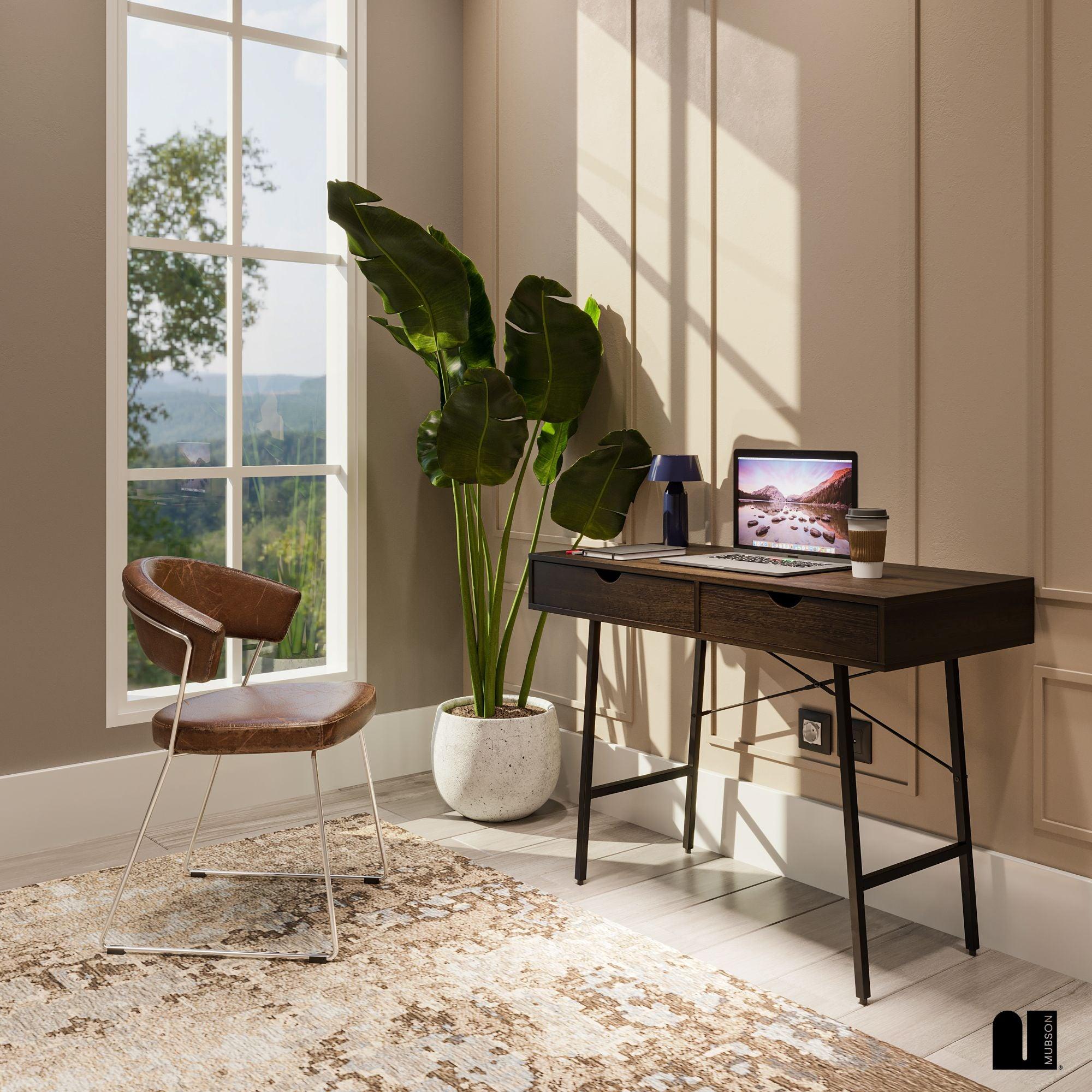 Escritorio para Computadora Minimalista. Escritorio con Cajones Sekiro