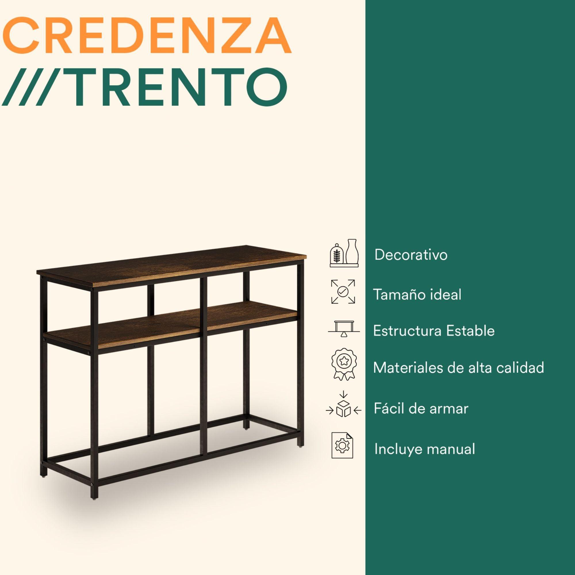 Credenza Recibidor para Recamara, Sala o Pasillo Trento