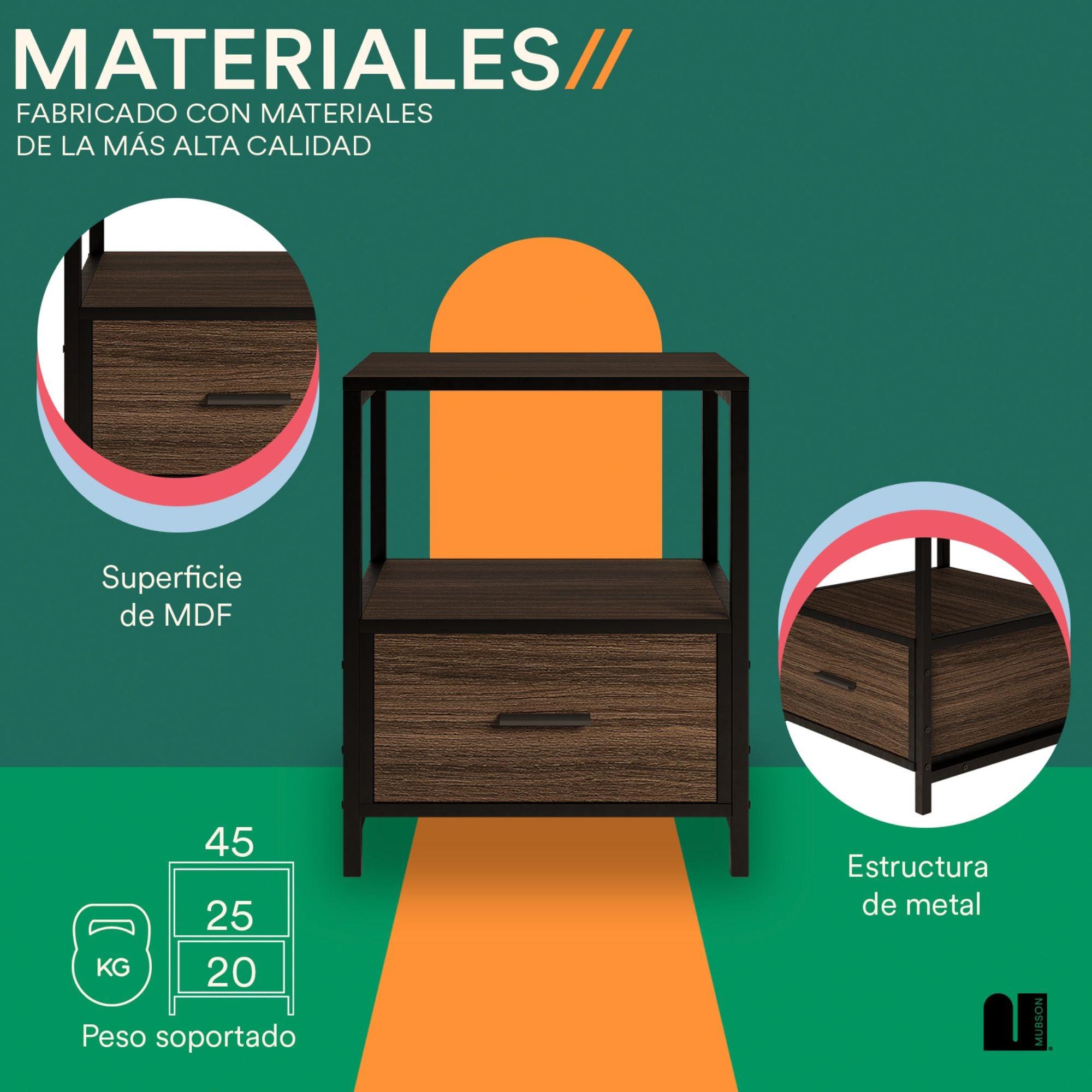 Buro para Recamara. Buro Mesa de Noche Trevi