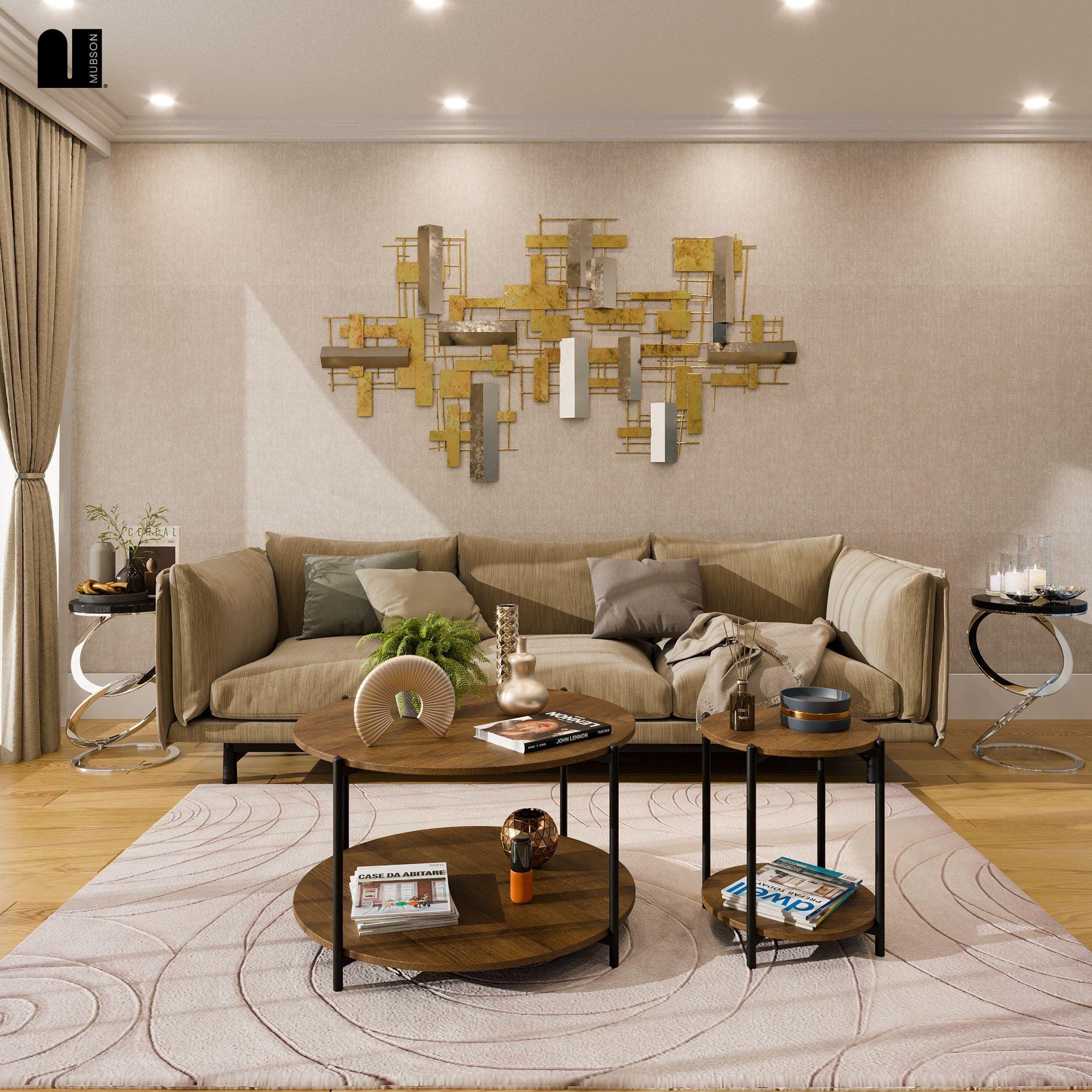 Set de Mesas de Centro para Sala. 2 Mesas de Centro Verona