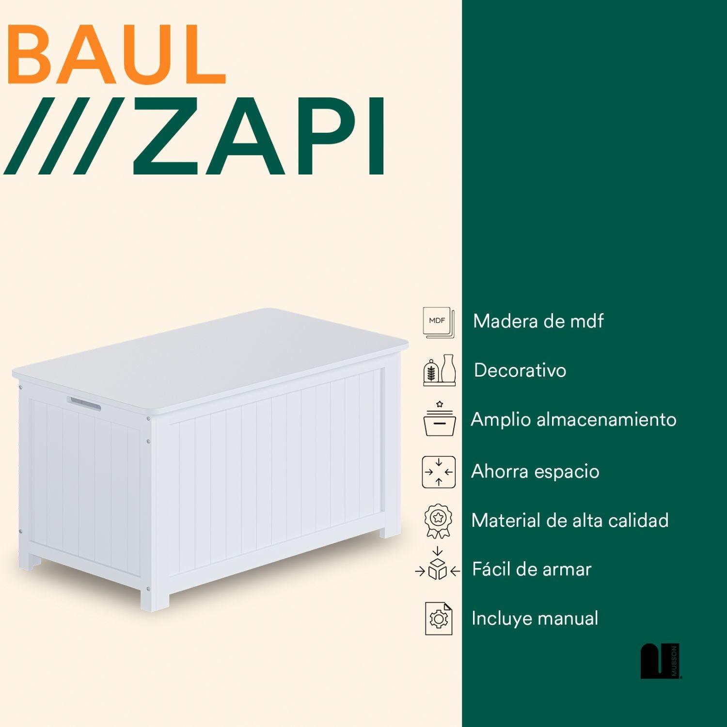 Juguetero. Baul para Juguetes Infantil Zapi