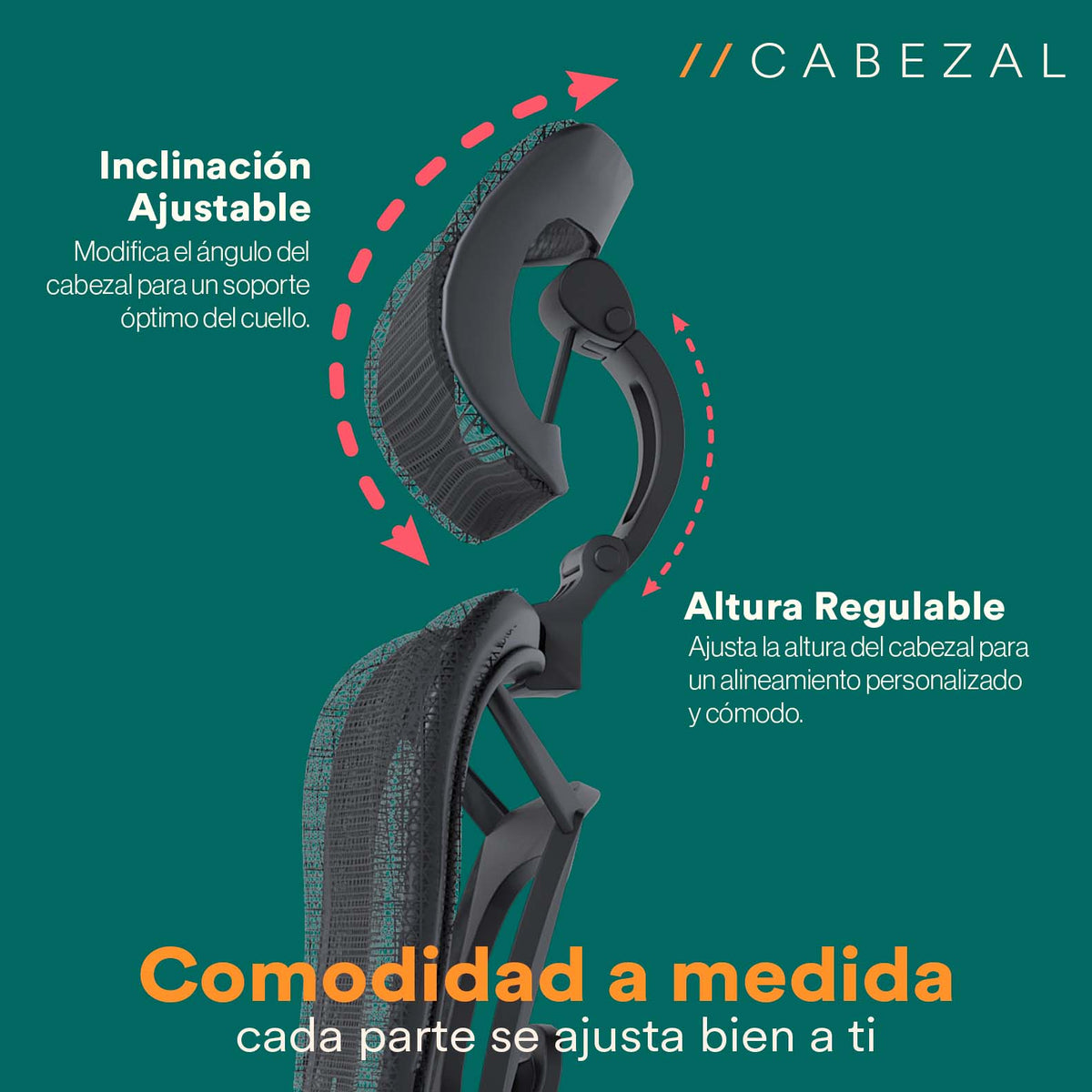 Silla de Oficina Ergonomica Premium Astra