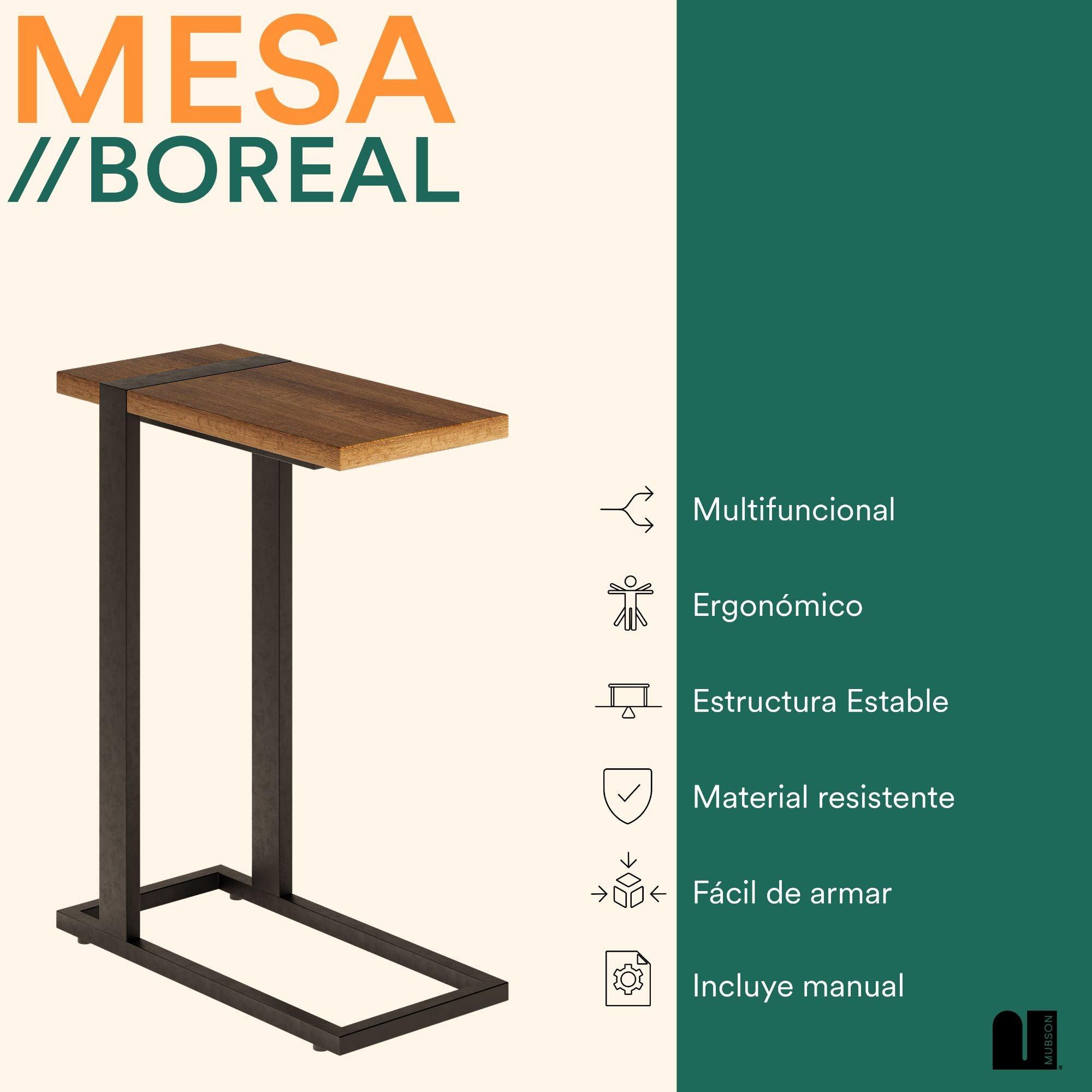 Mesa Auxiliar. Mesa Lateral Boreal