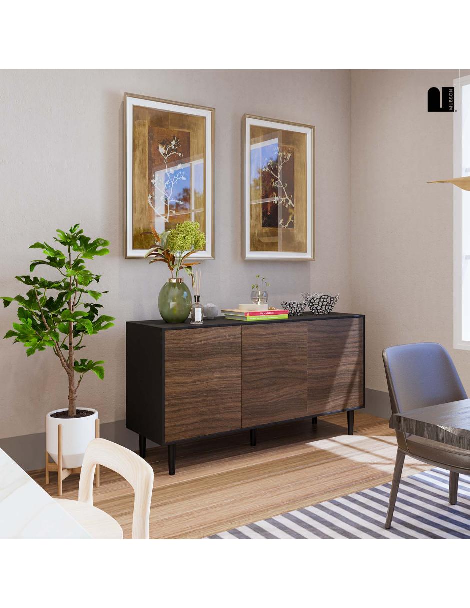 Mubson Credenza bufetera con puertas Gleza