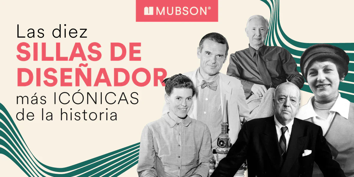 Las 10 sillas de diseñador más icónicas de la historia