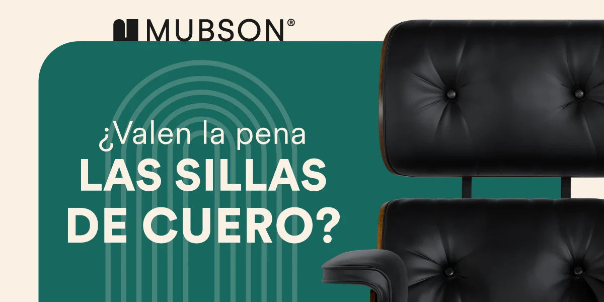 Fondo de portada con una silla de piel reclinable