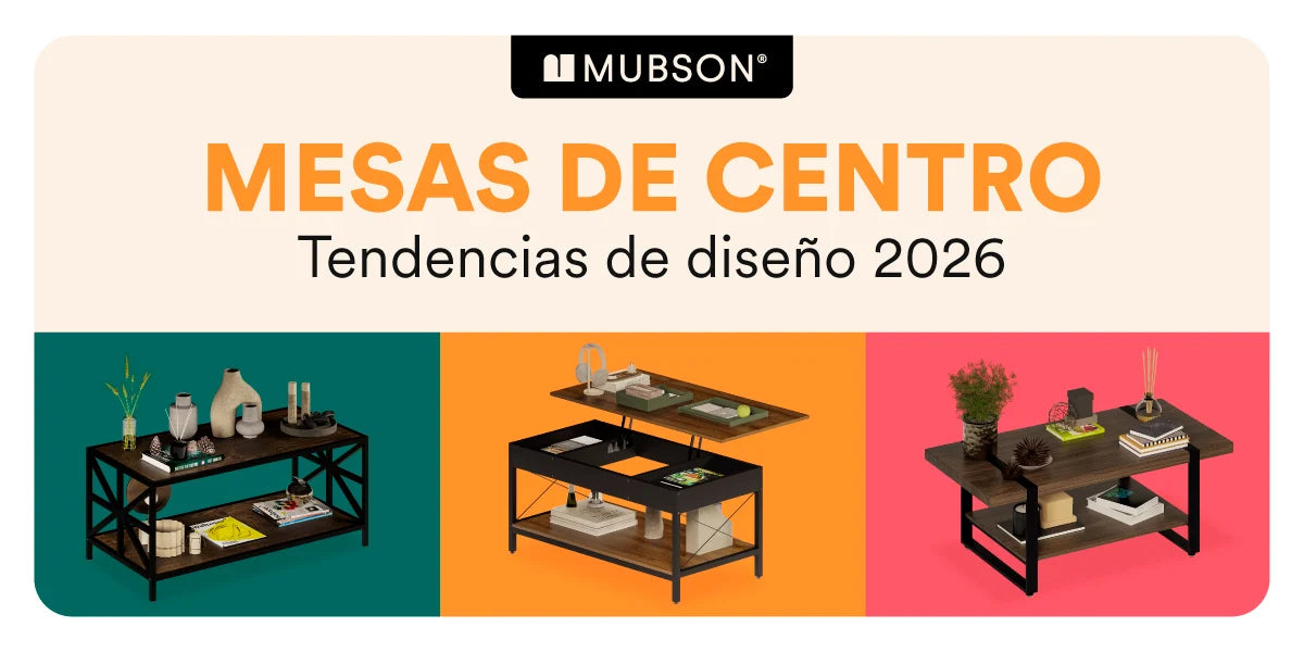 Mesas de centro: tendencias de diseño 2026